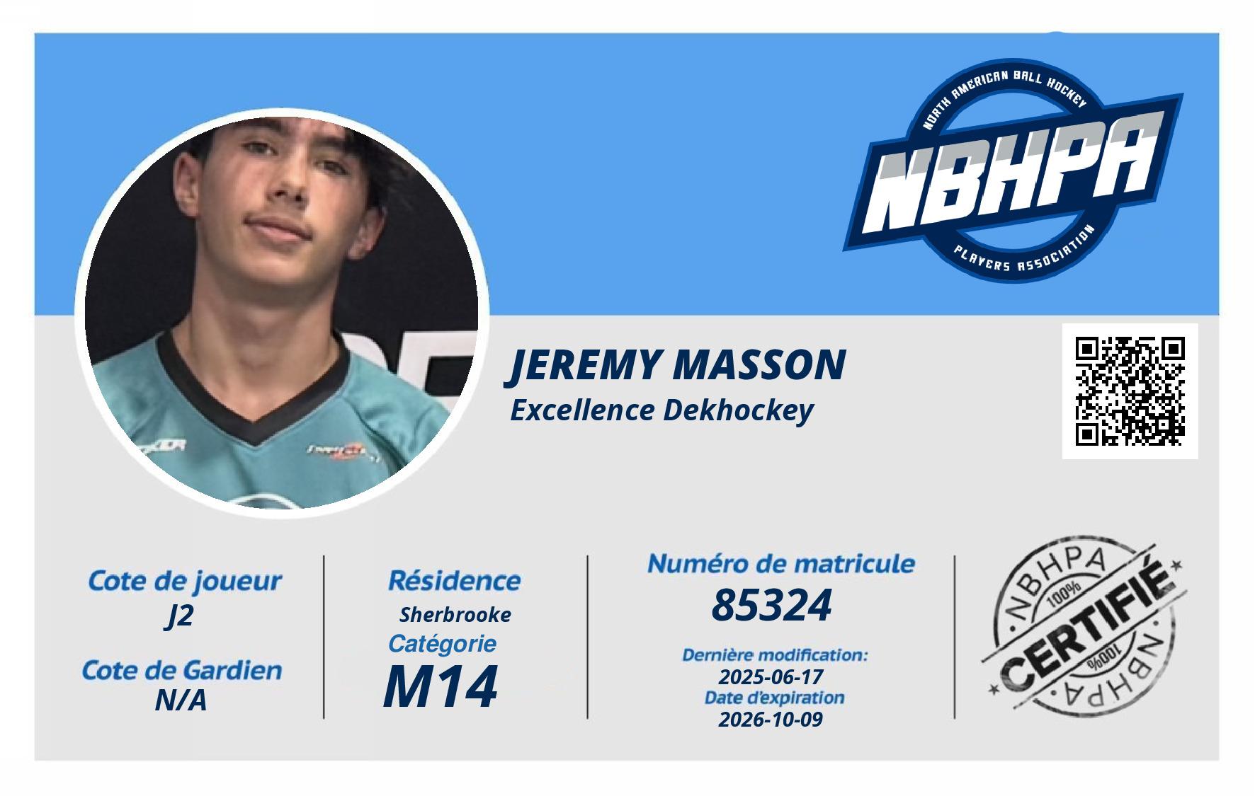 Jeremy Masson