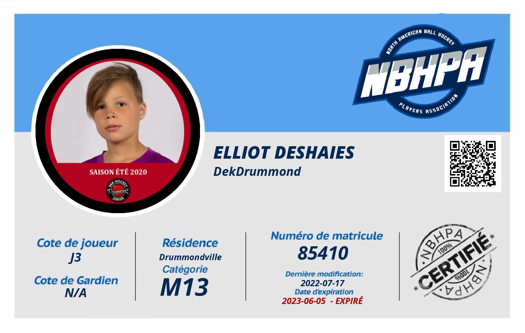 Elliot Deshaies