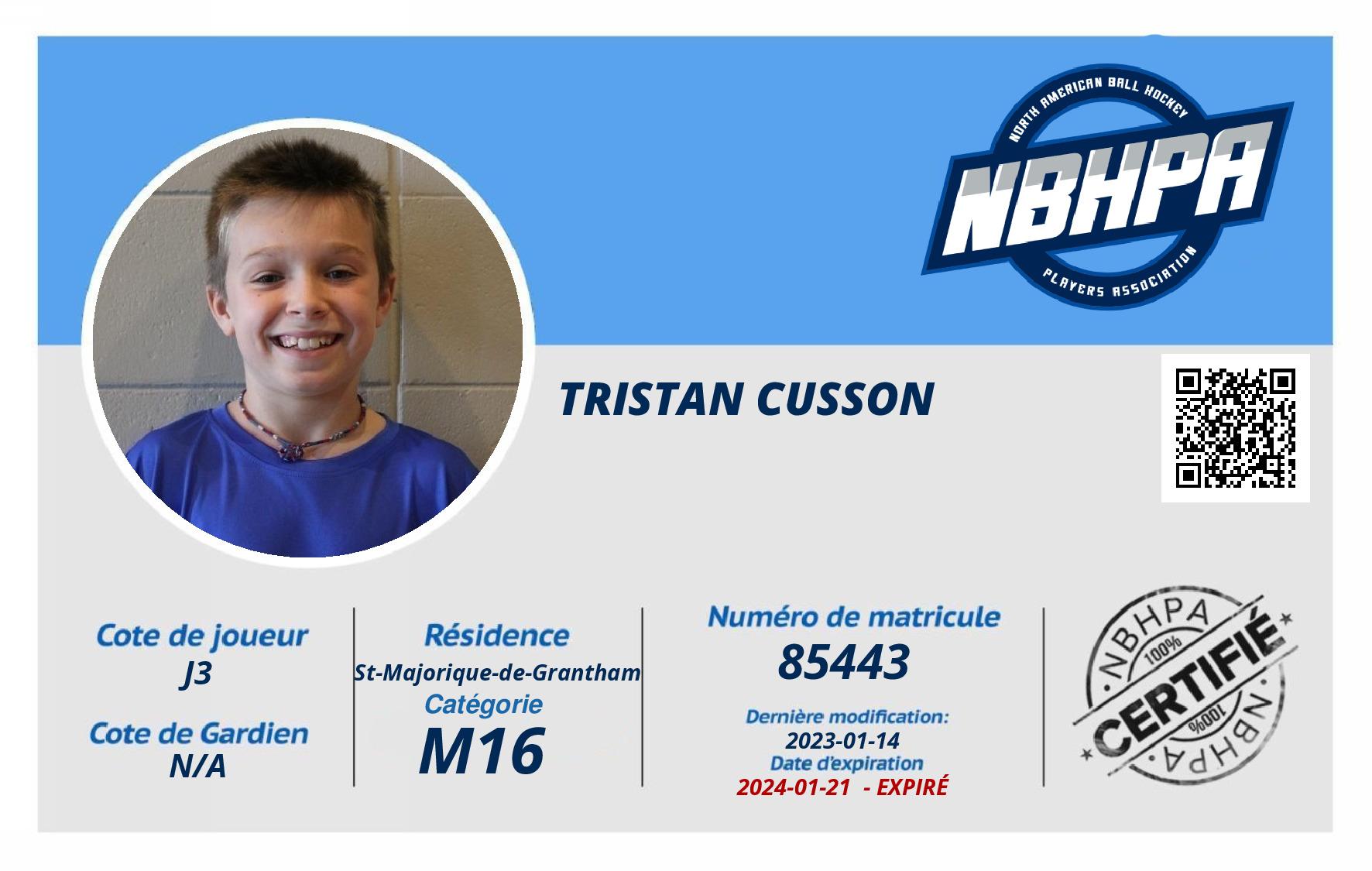 Tristan Cusson