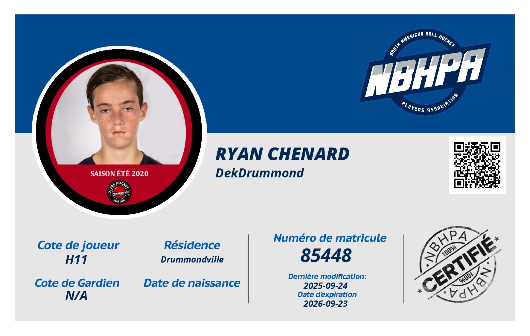 Ryan Chenard