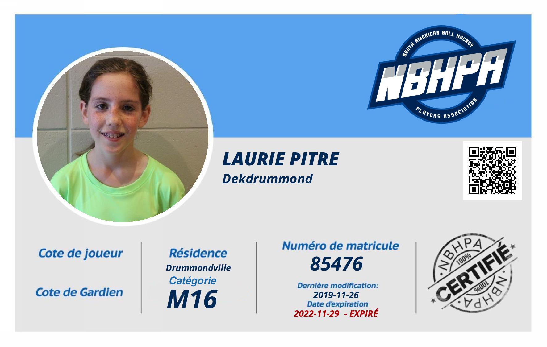 Laurie Pitre