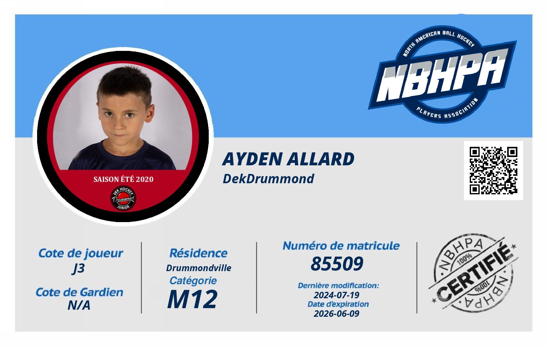 Ayden Allard