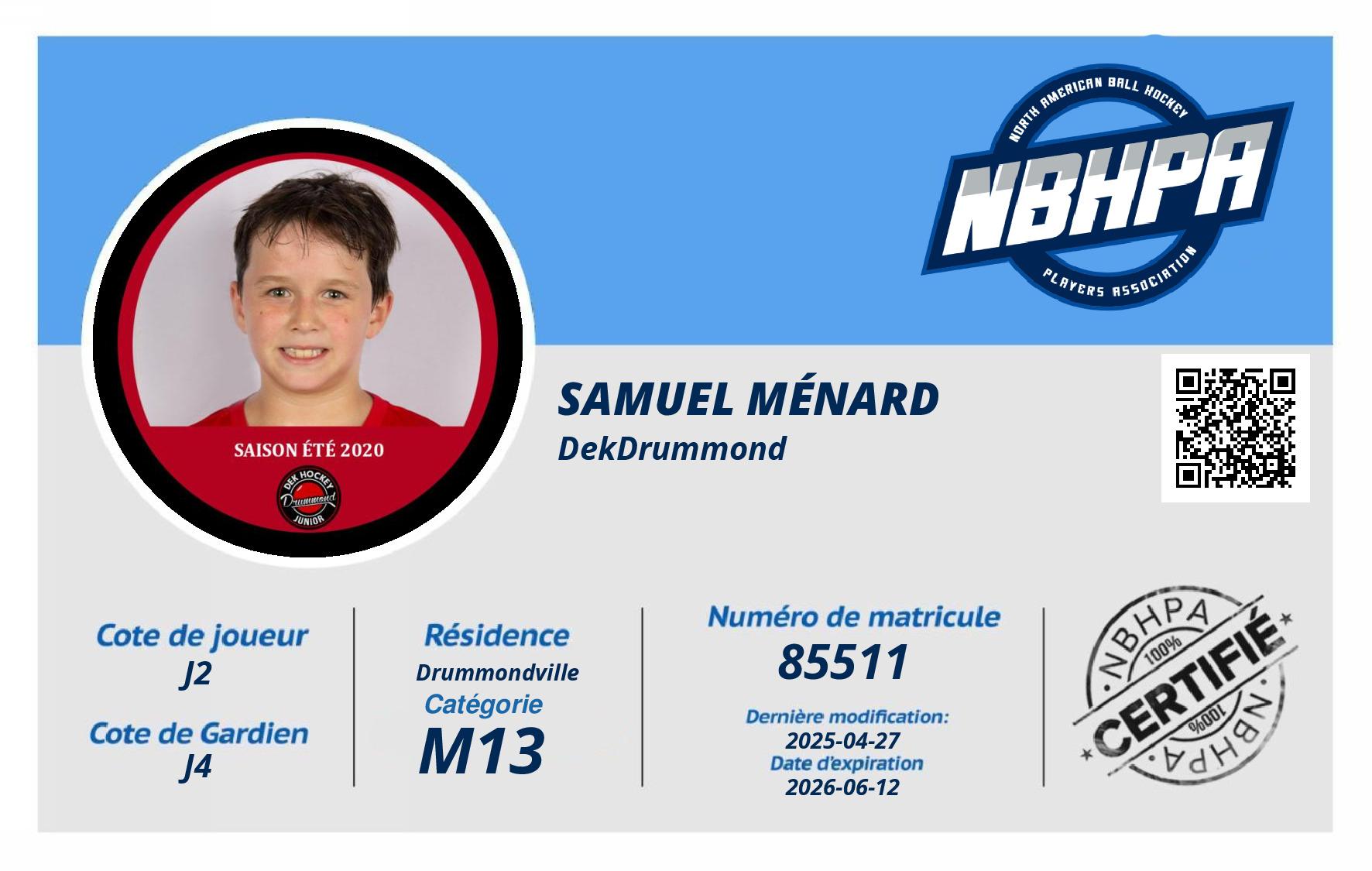 Samuel Ménard