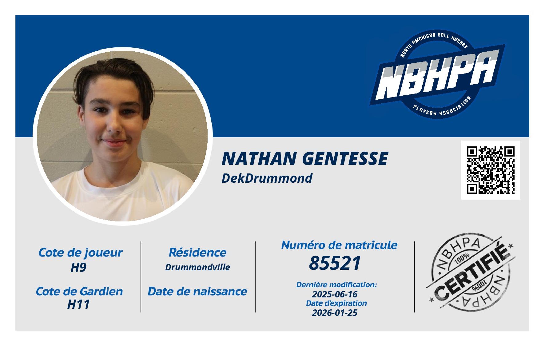 Nathan Gentesse
