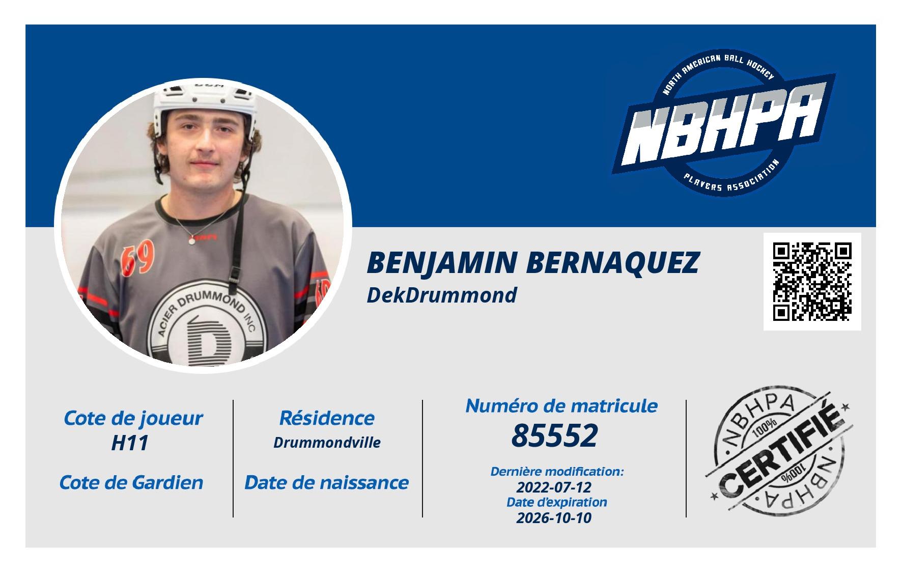 Benjamin Bernaquez