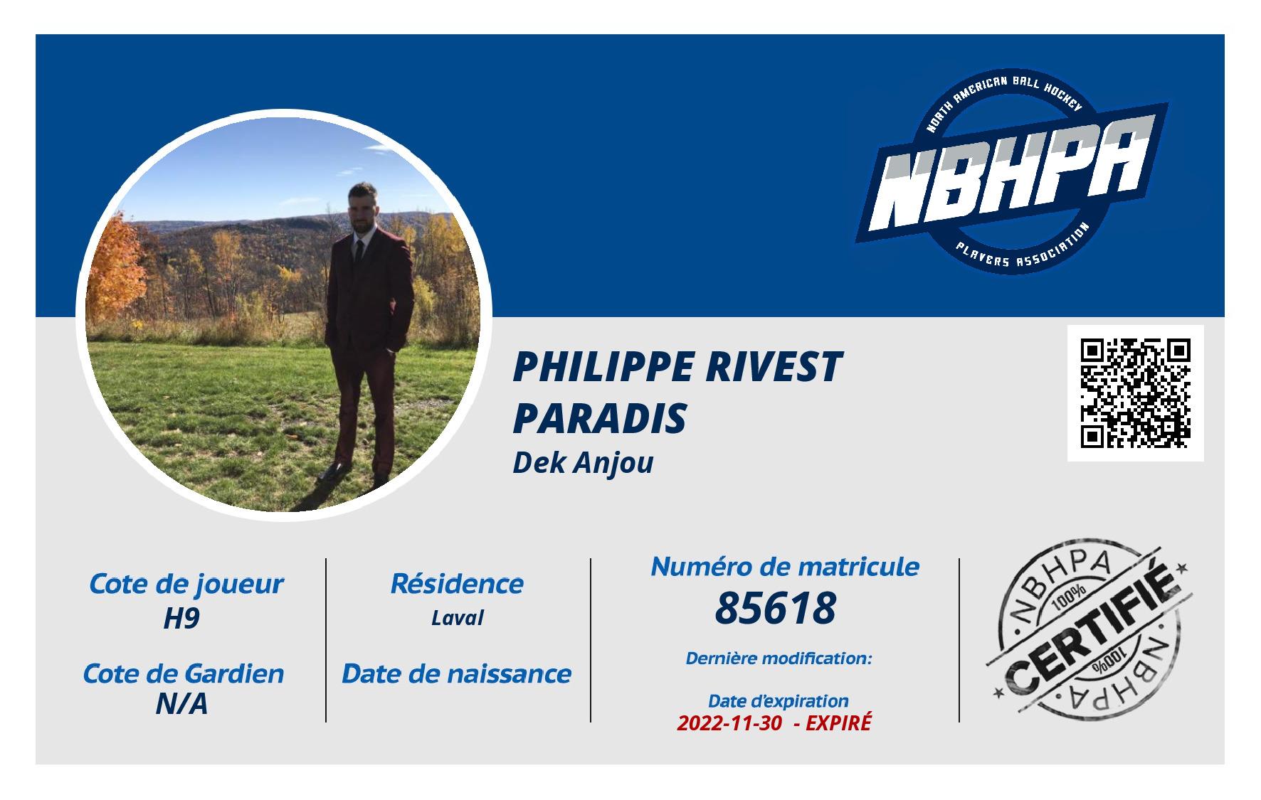 Philippe Rivest Paradis