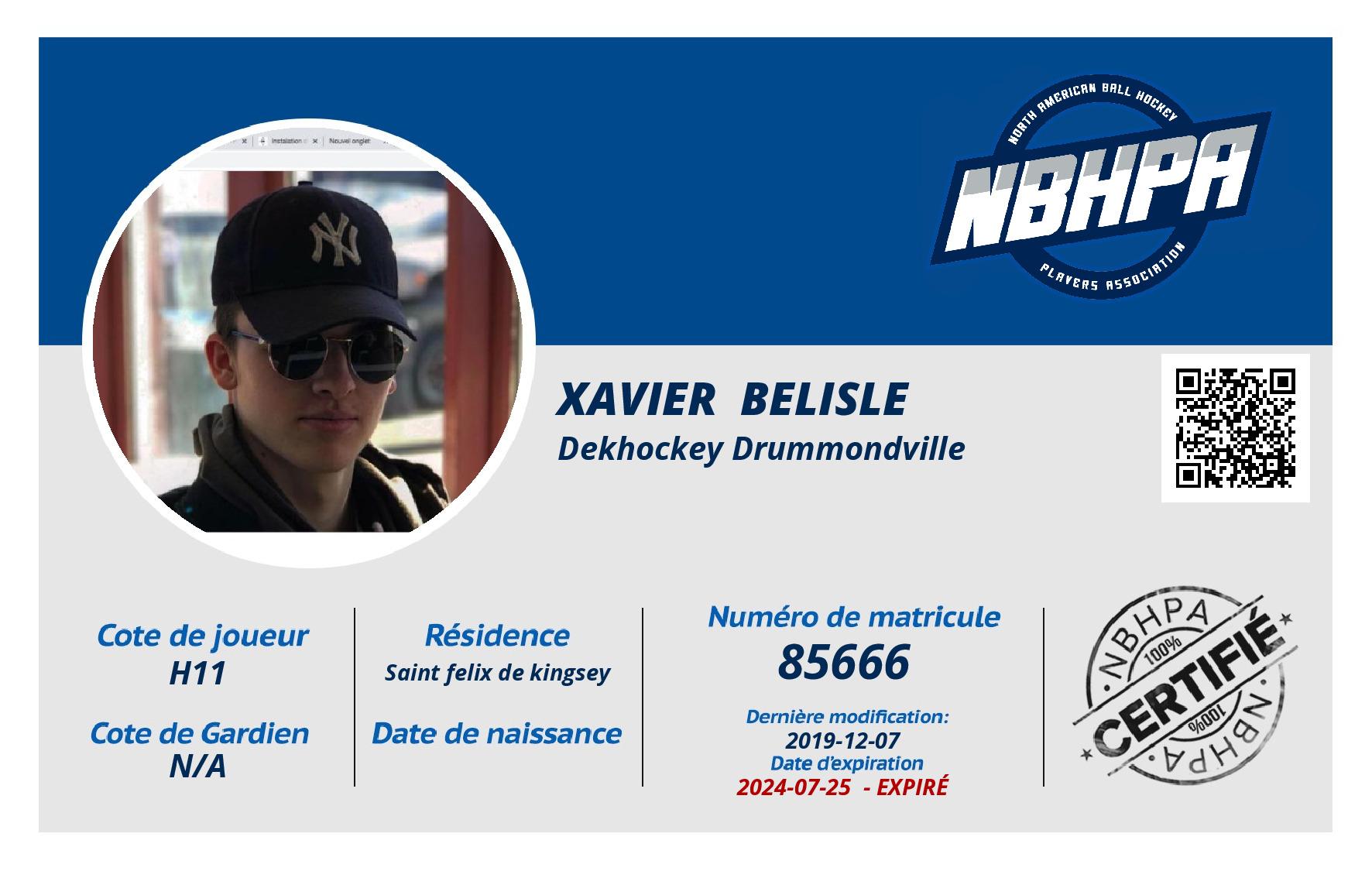 Xavier  Belisle