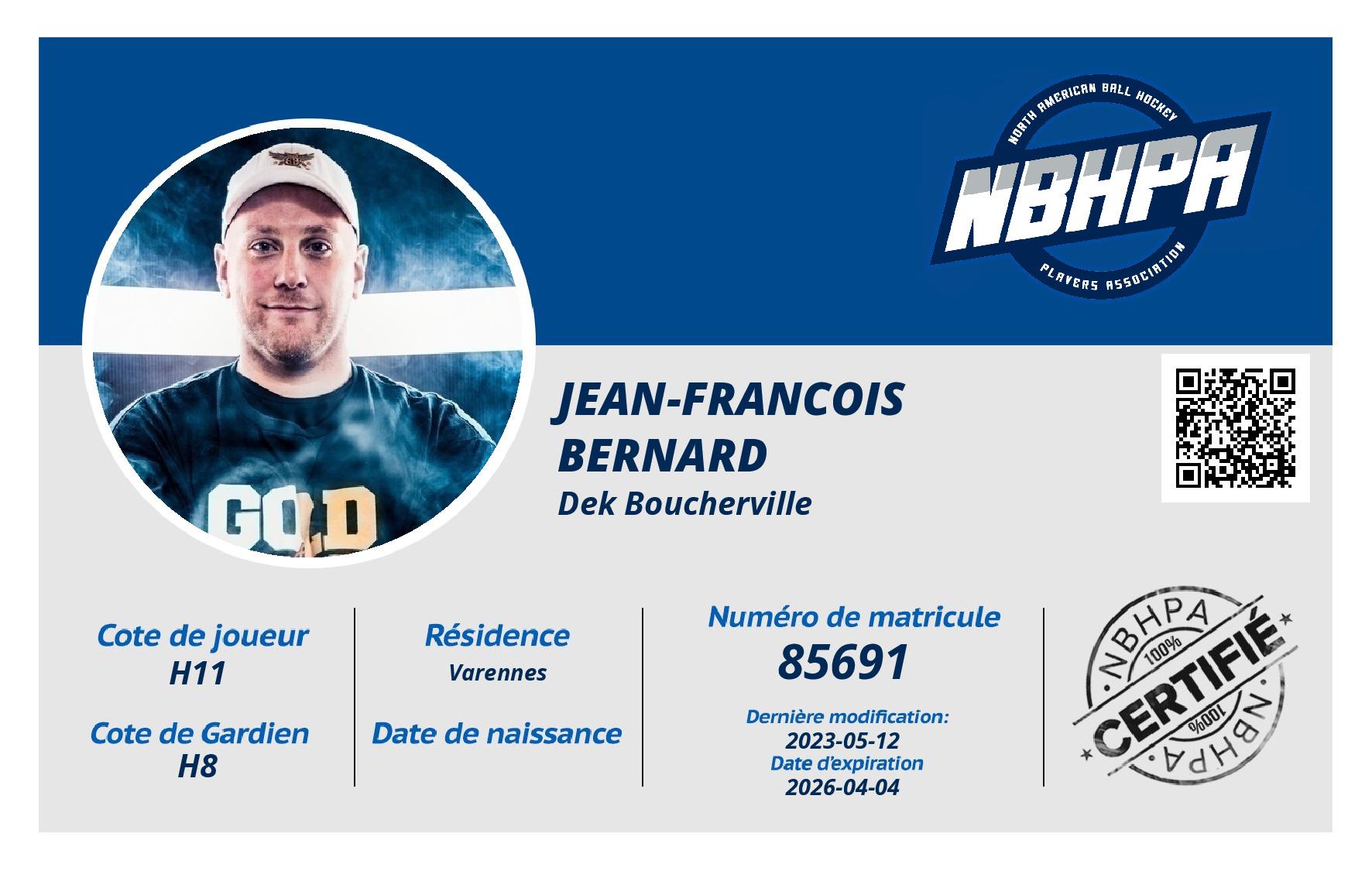 Jean-Francois Bernard