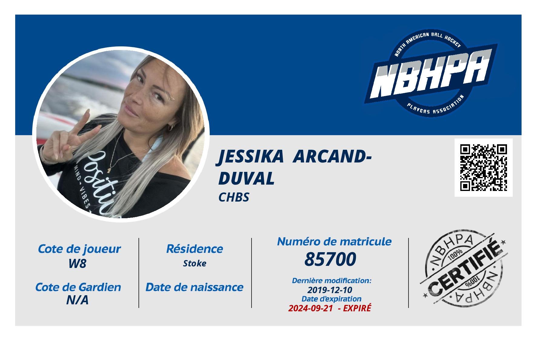 Jessika  Arcand-Duval