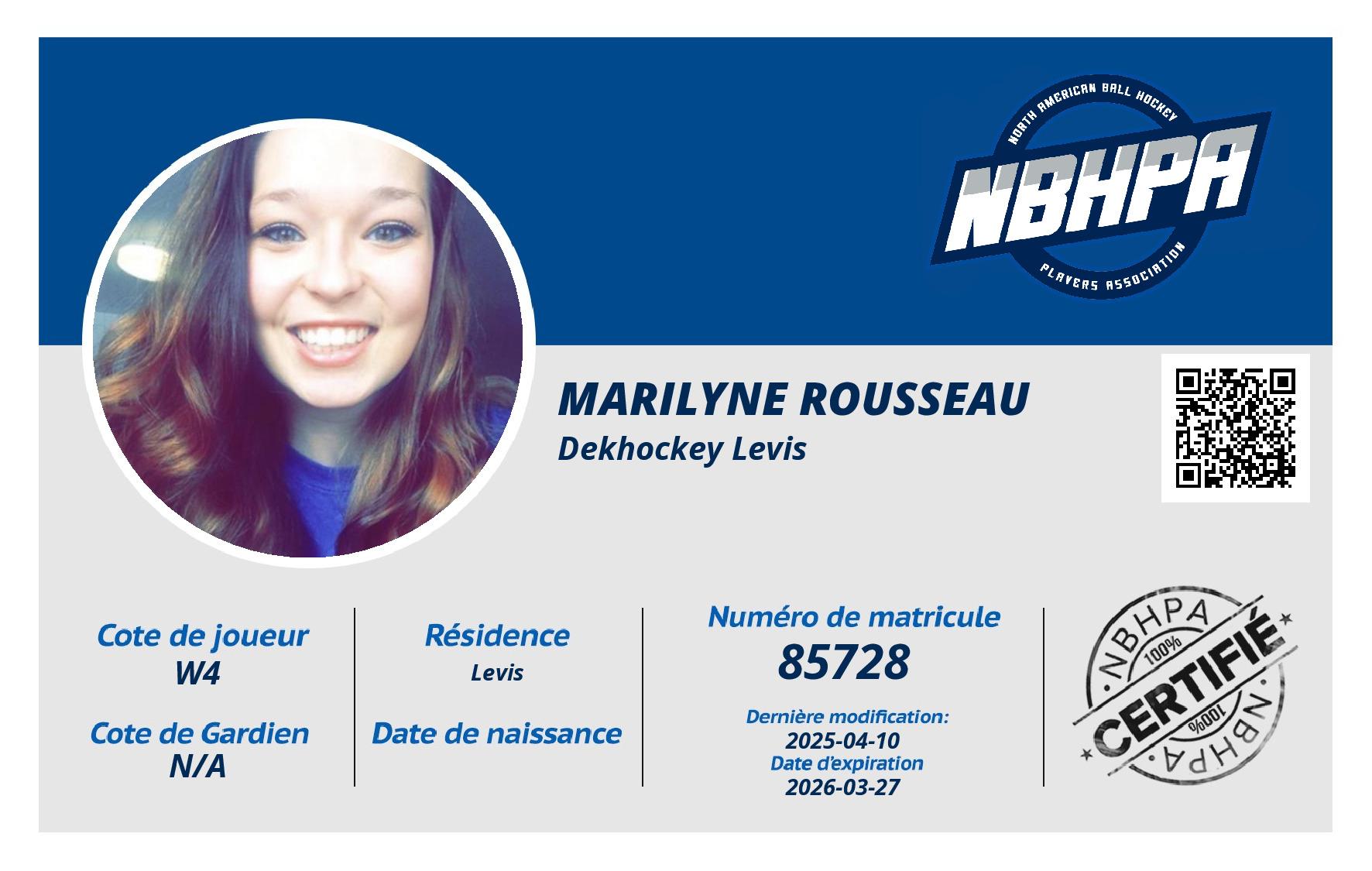 Marilyne Rousseau