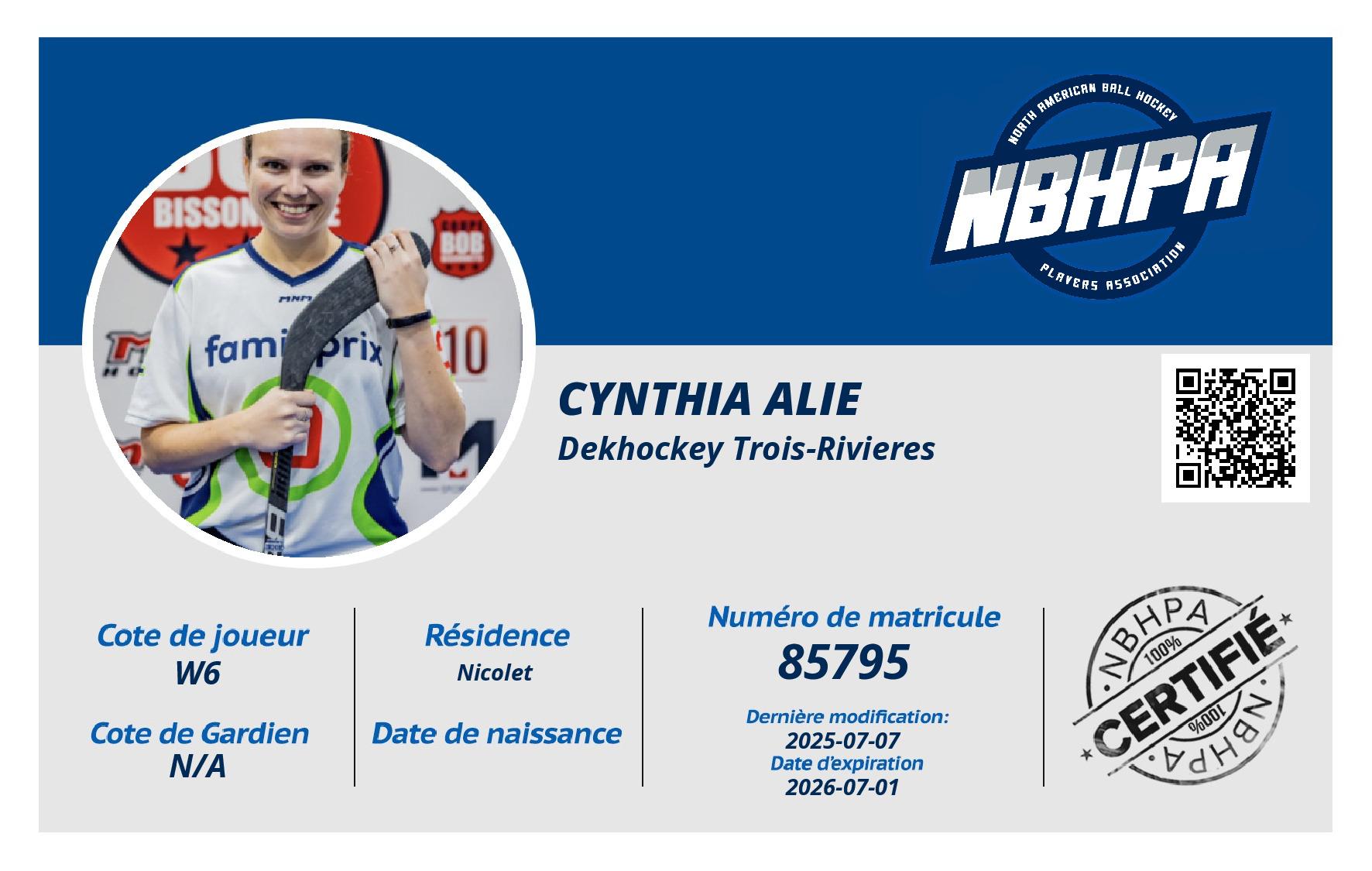 Cynthia Alie