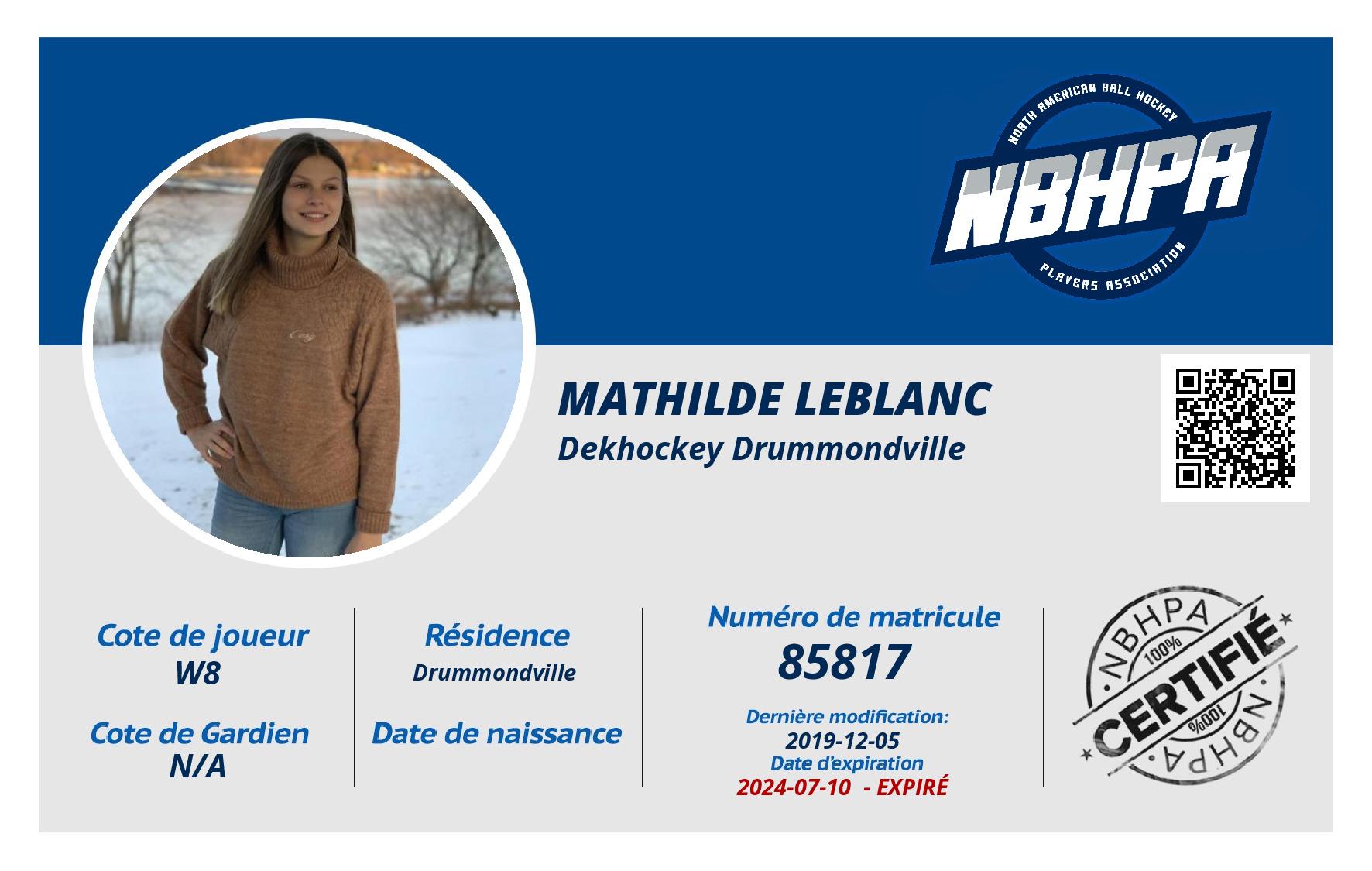 Mathilde Leblanc