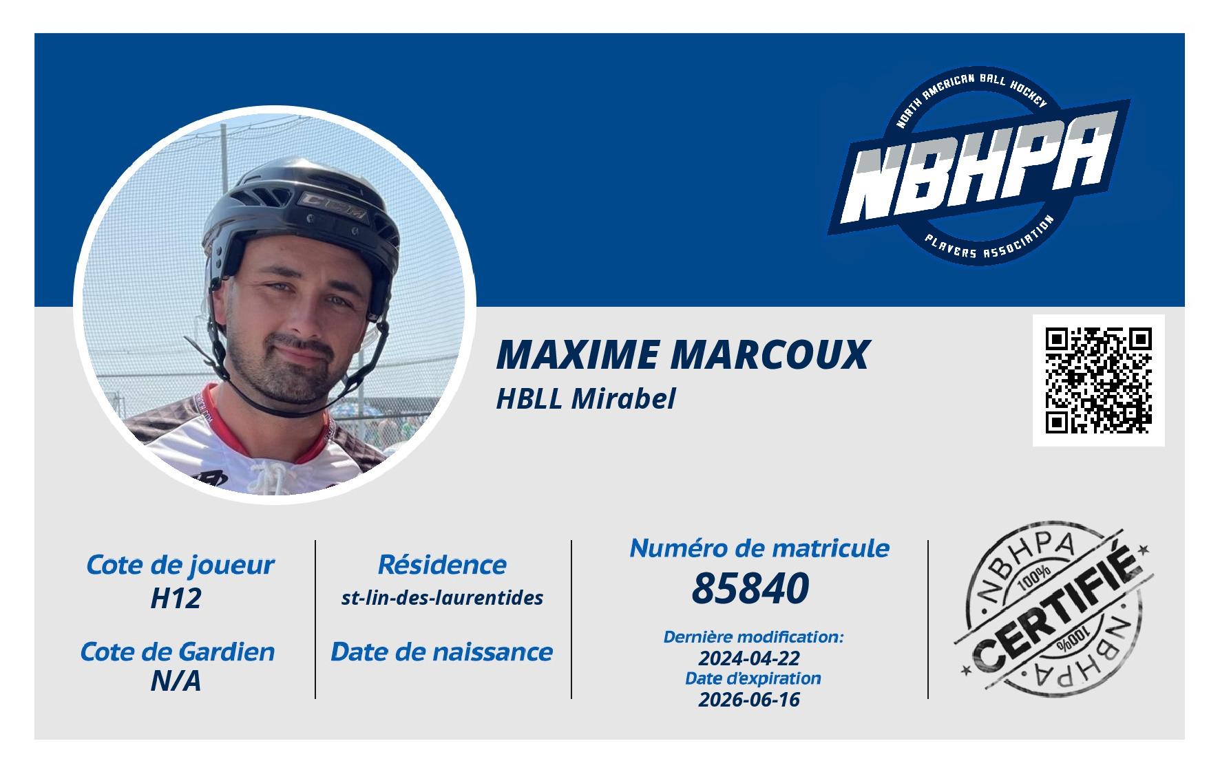 Maxime Marcoux