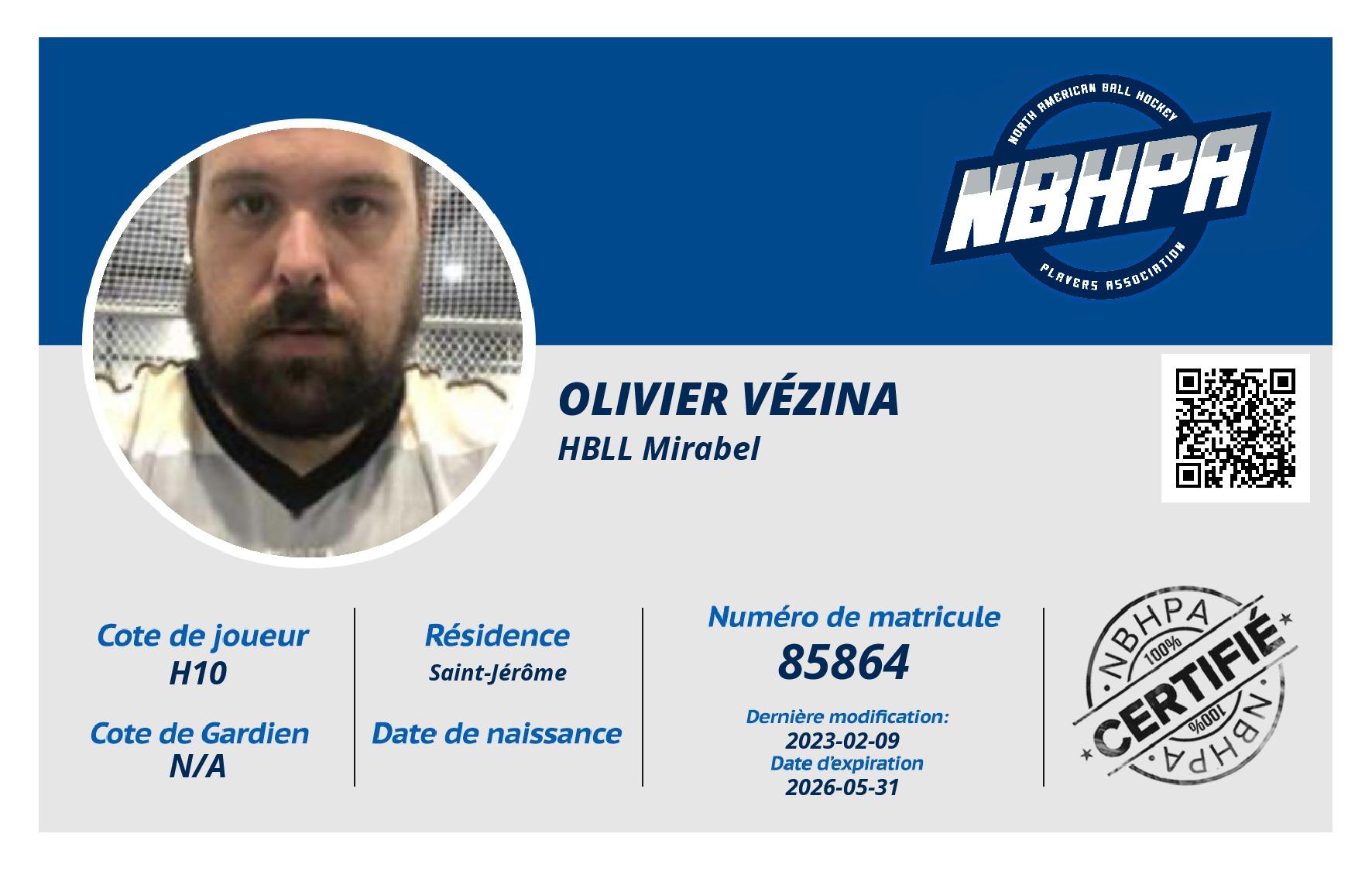 Olivier Vézina