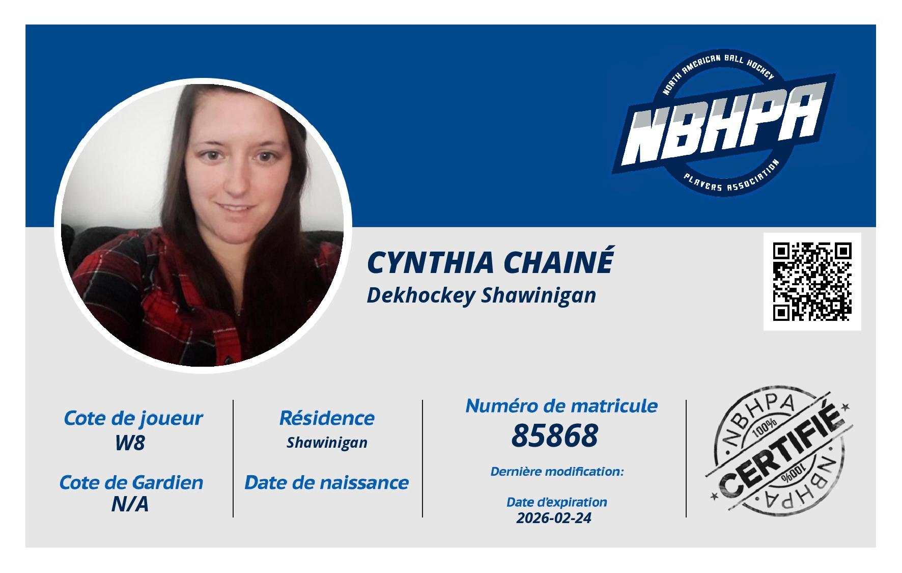 Cynthia Chainé