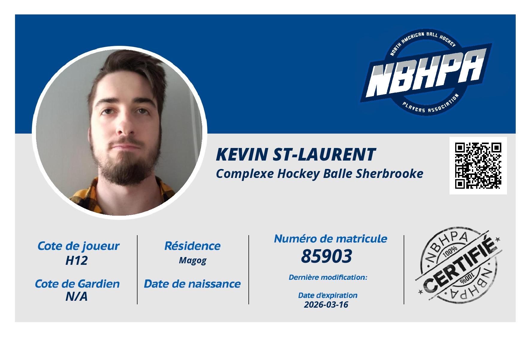 Kevin St-Laurent