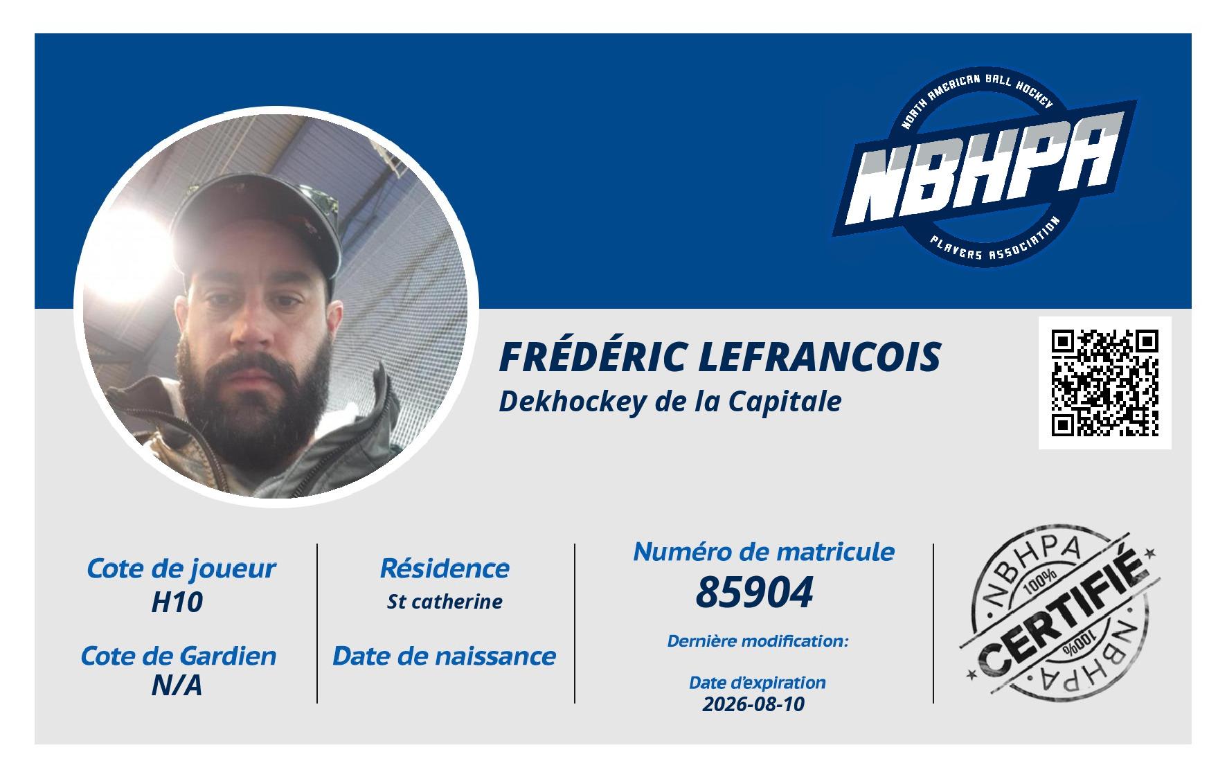 Frédéric Lefrancois
