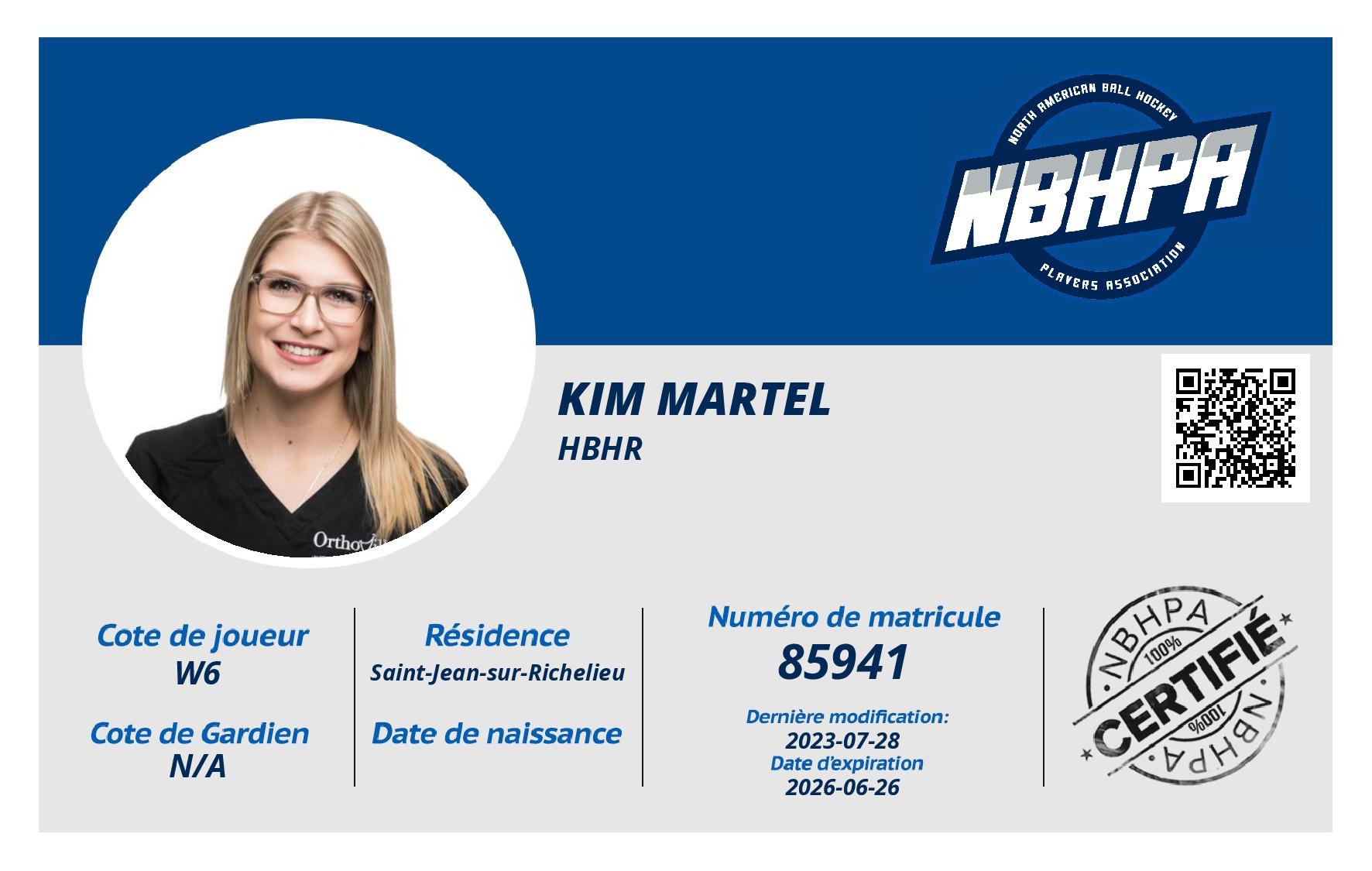 Kim Martel
