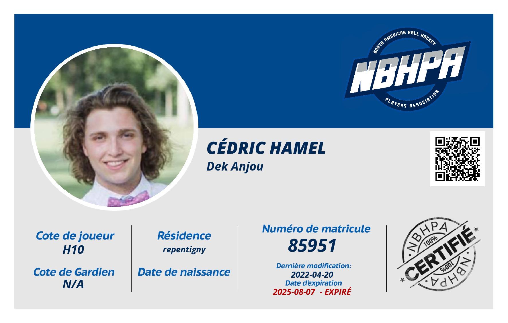 Cédric Hamel