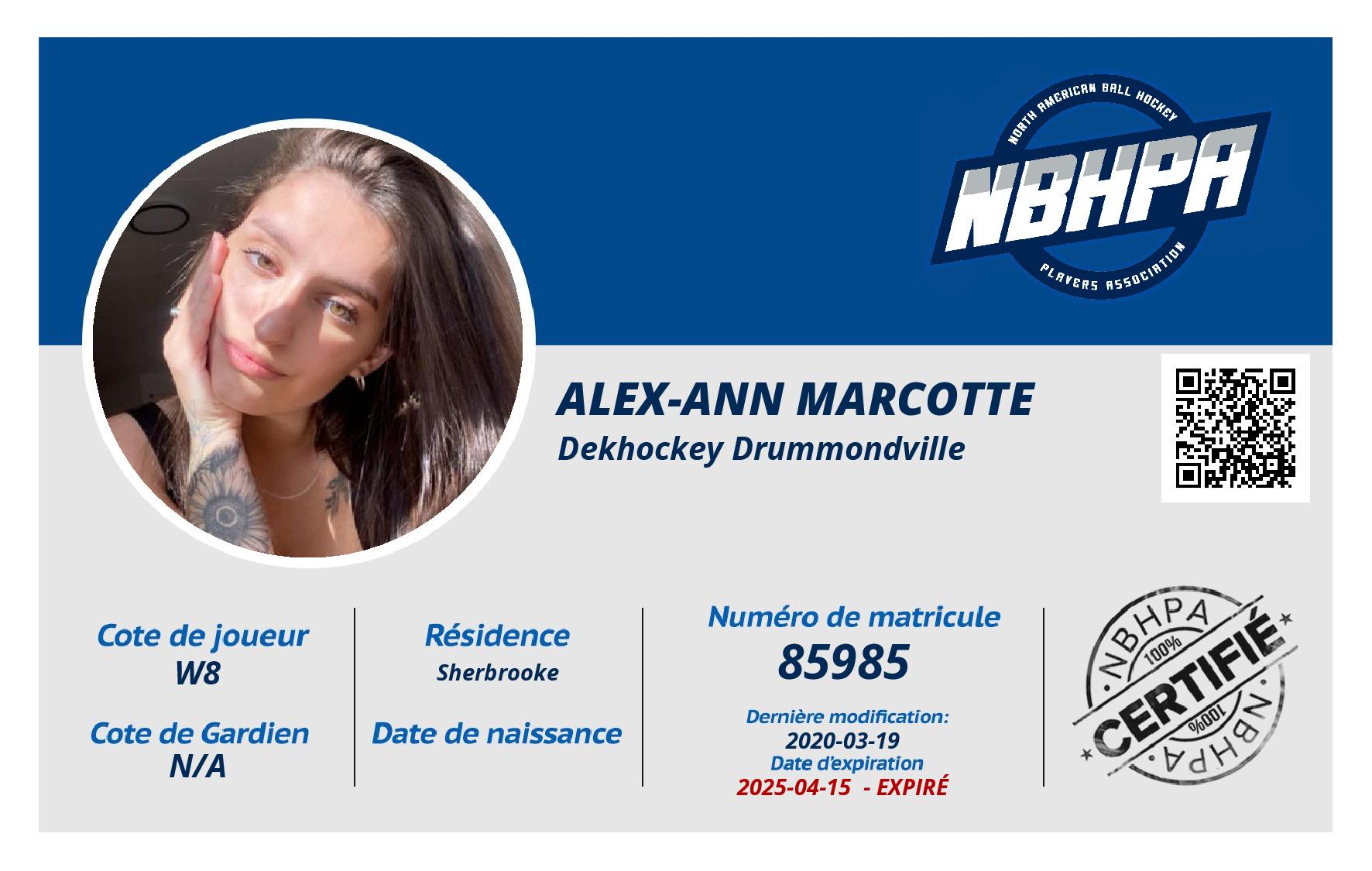 Alex-Ann Marcotte