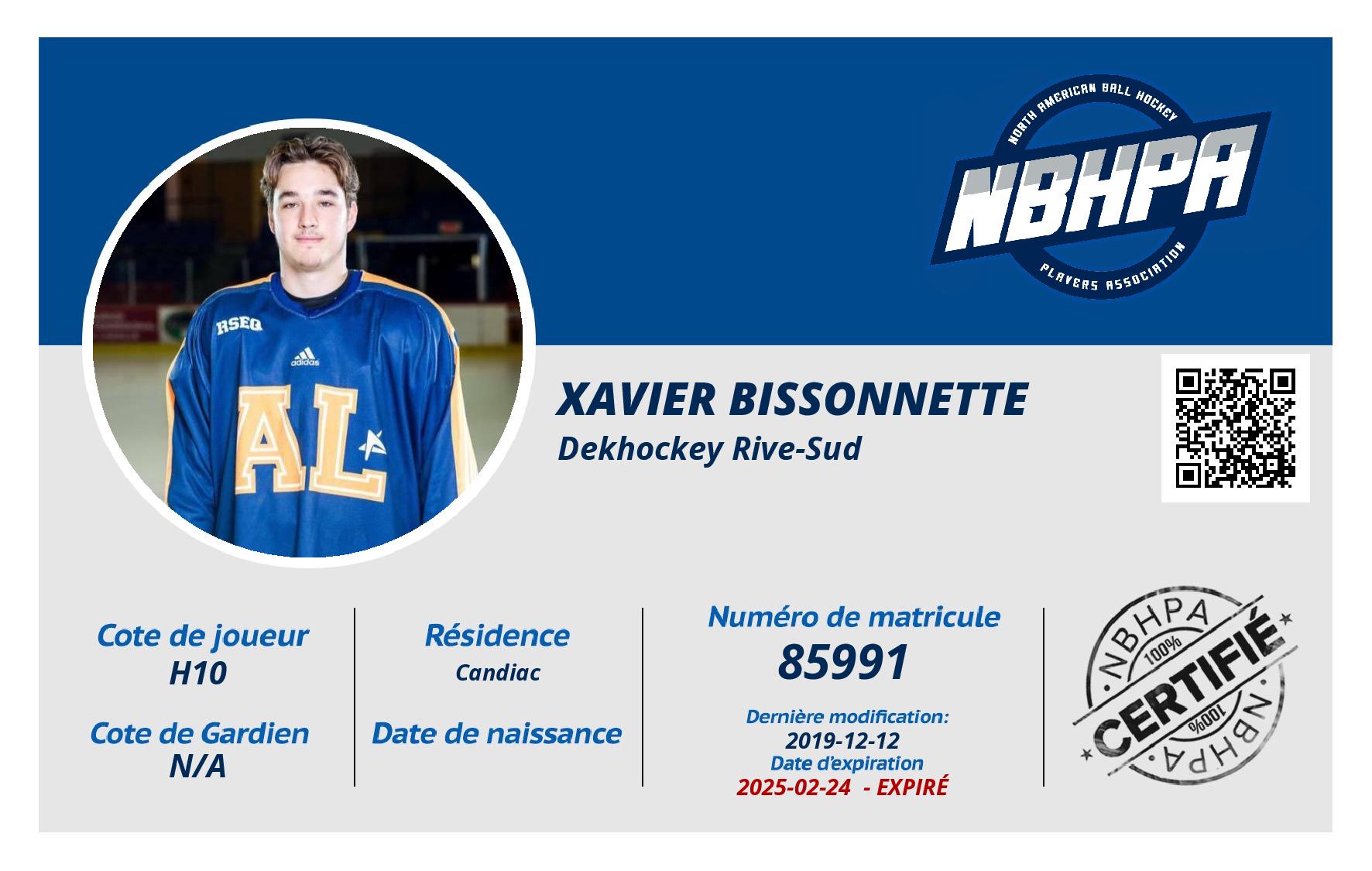 Xavier Bissonnette