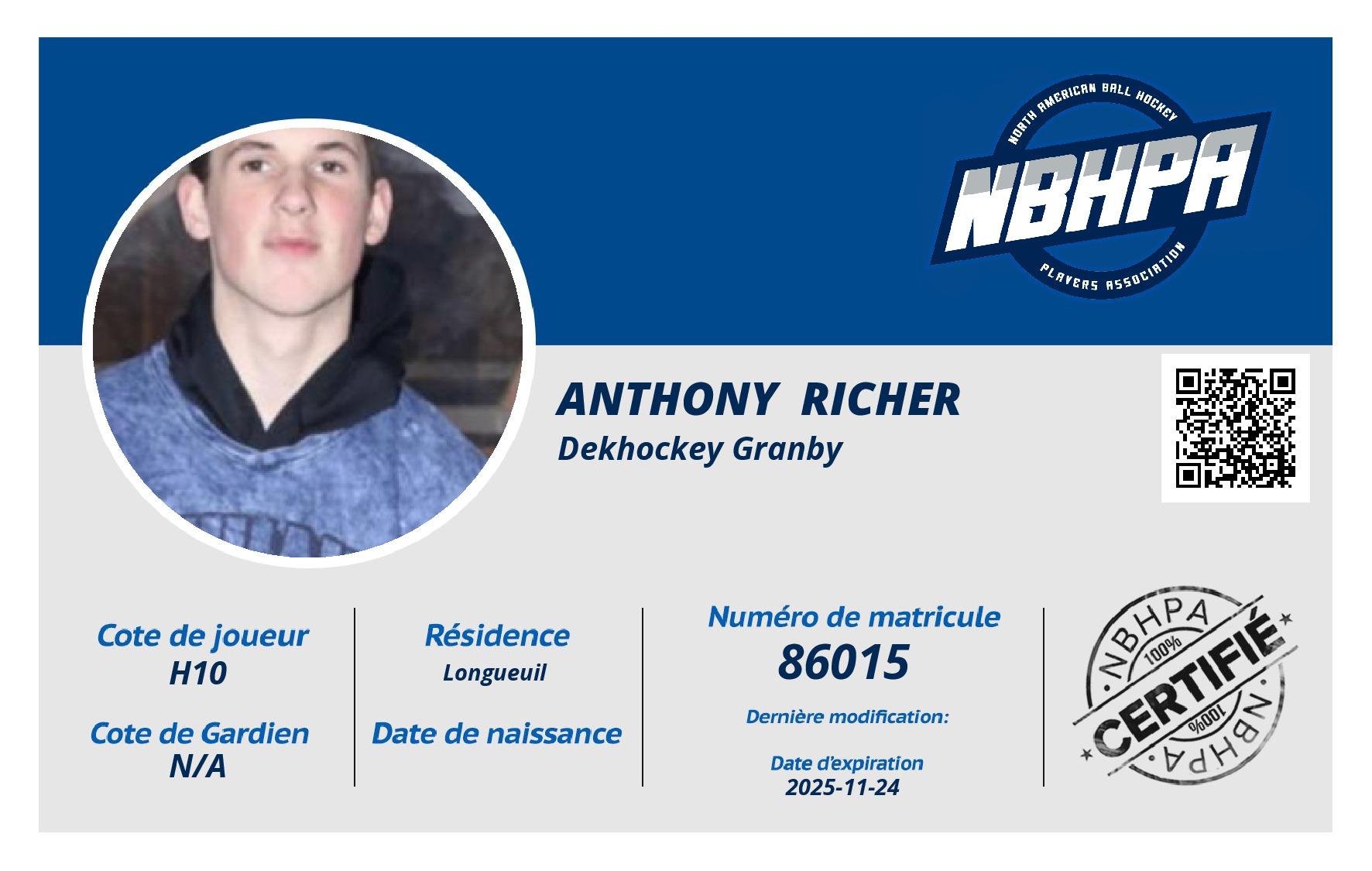 Anthony  Richer 