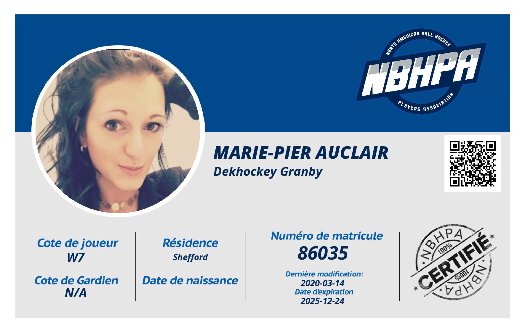 Marie-Pier Auclair