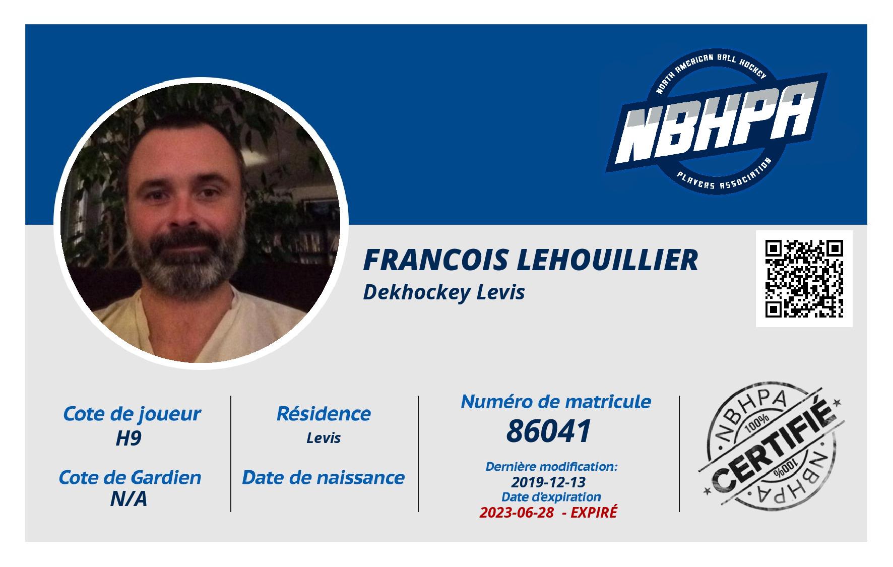Francois Lehouillier 