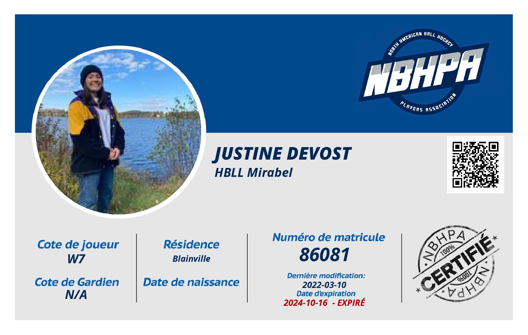 Justine Devost