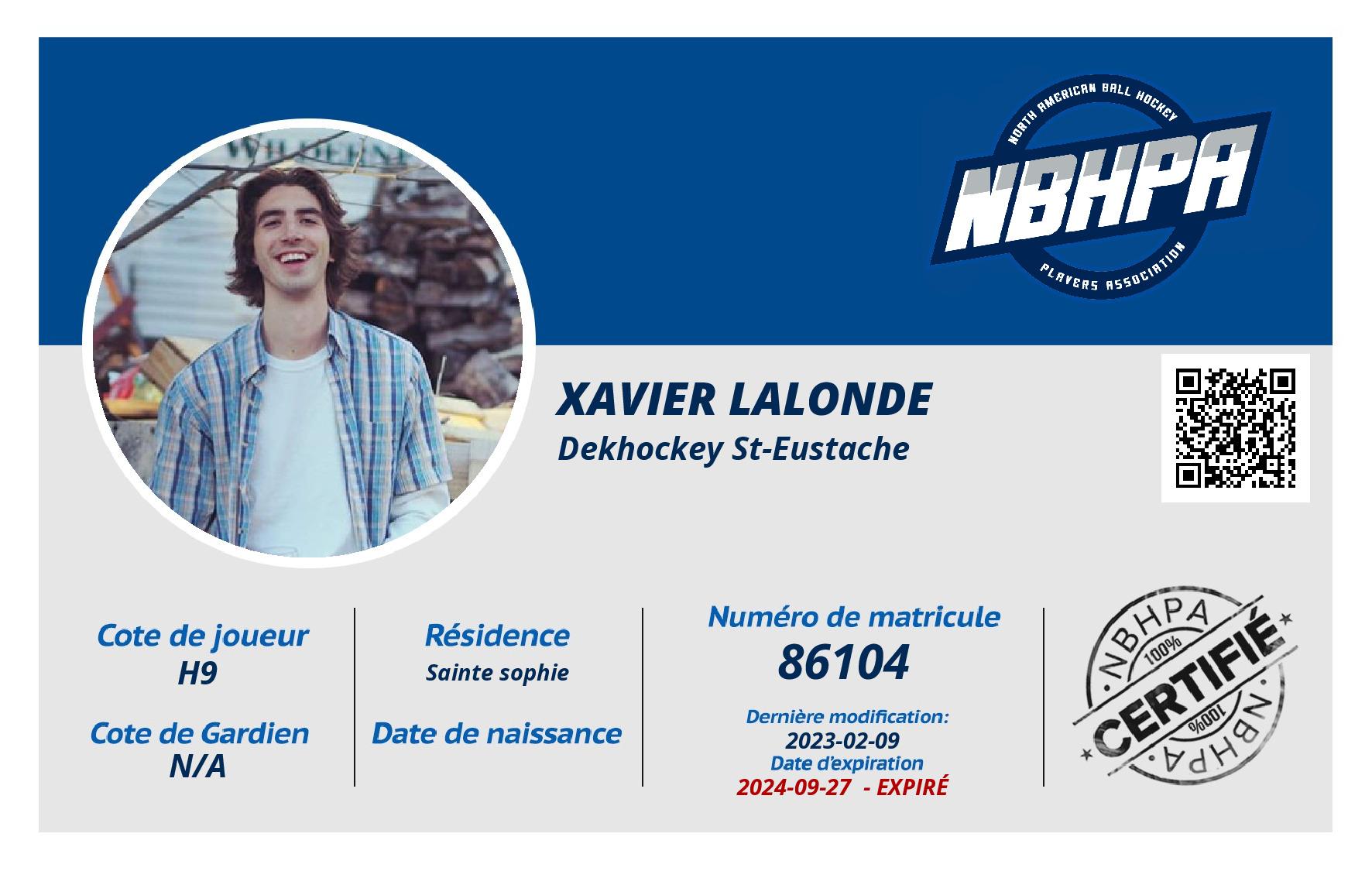 Xavier Lalonde
