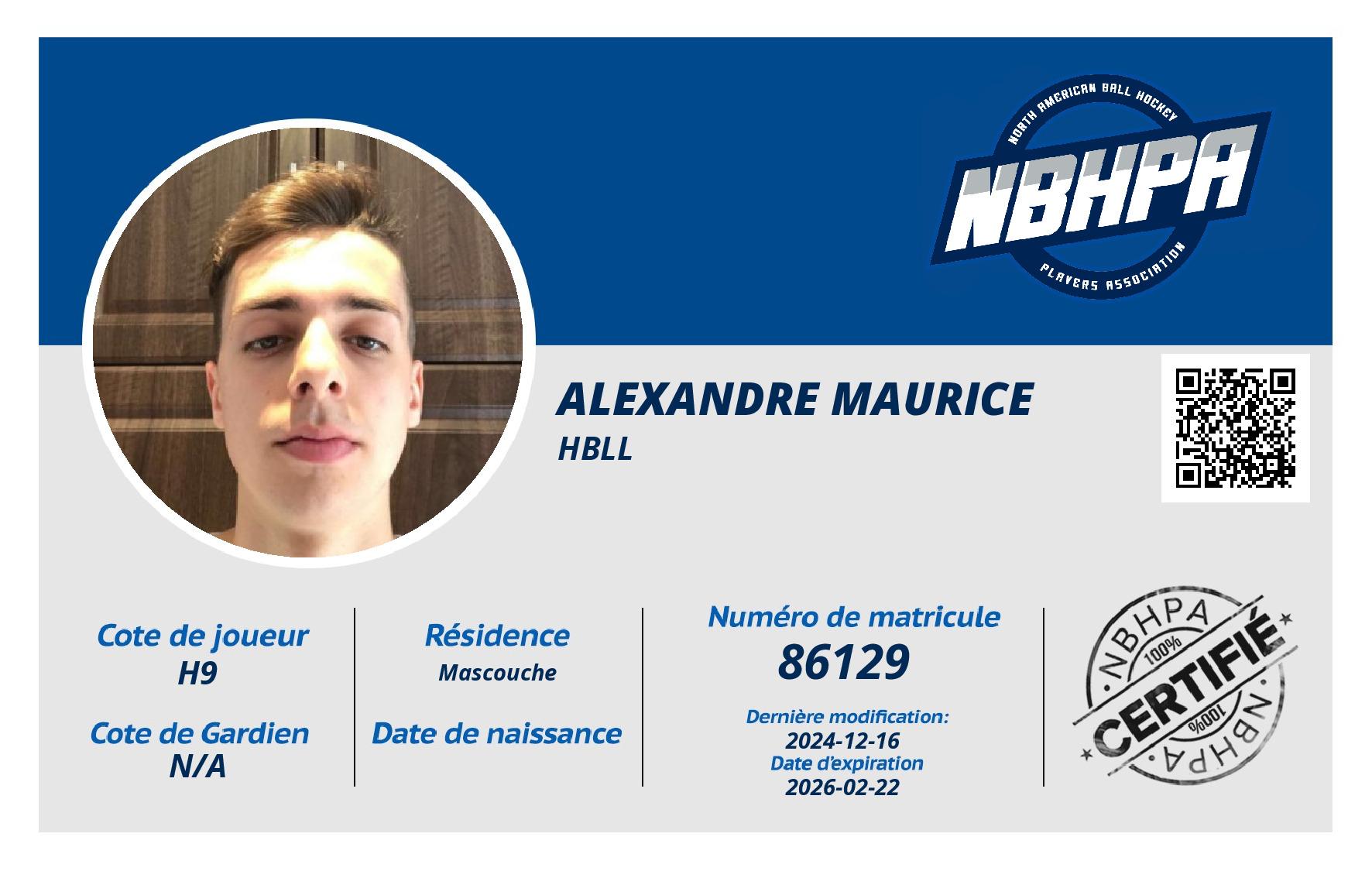 Alexandre Maurice