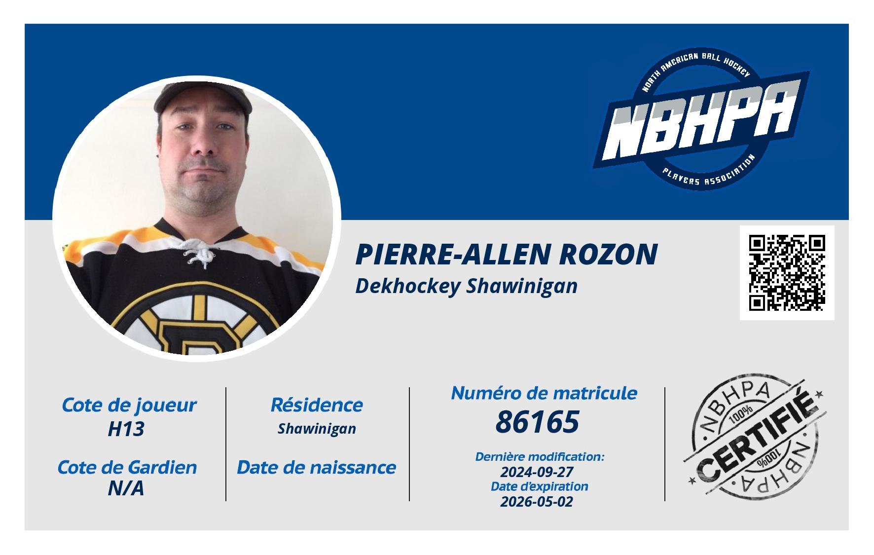 Pierre-Allen Rozon