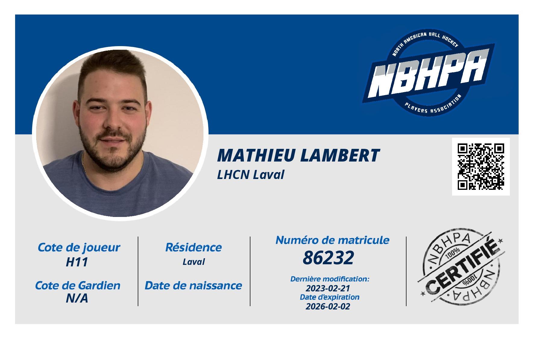 Mathieu Lambert