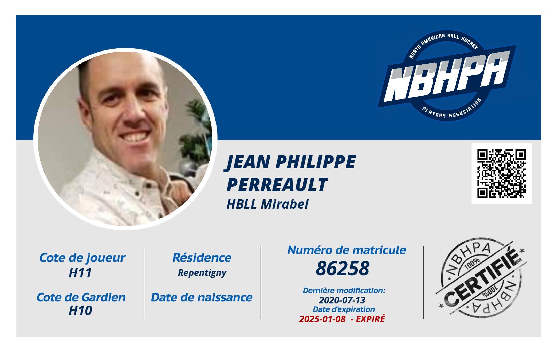 Jean philippe Perreault