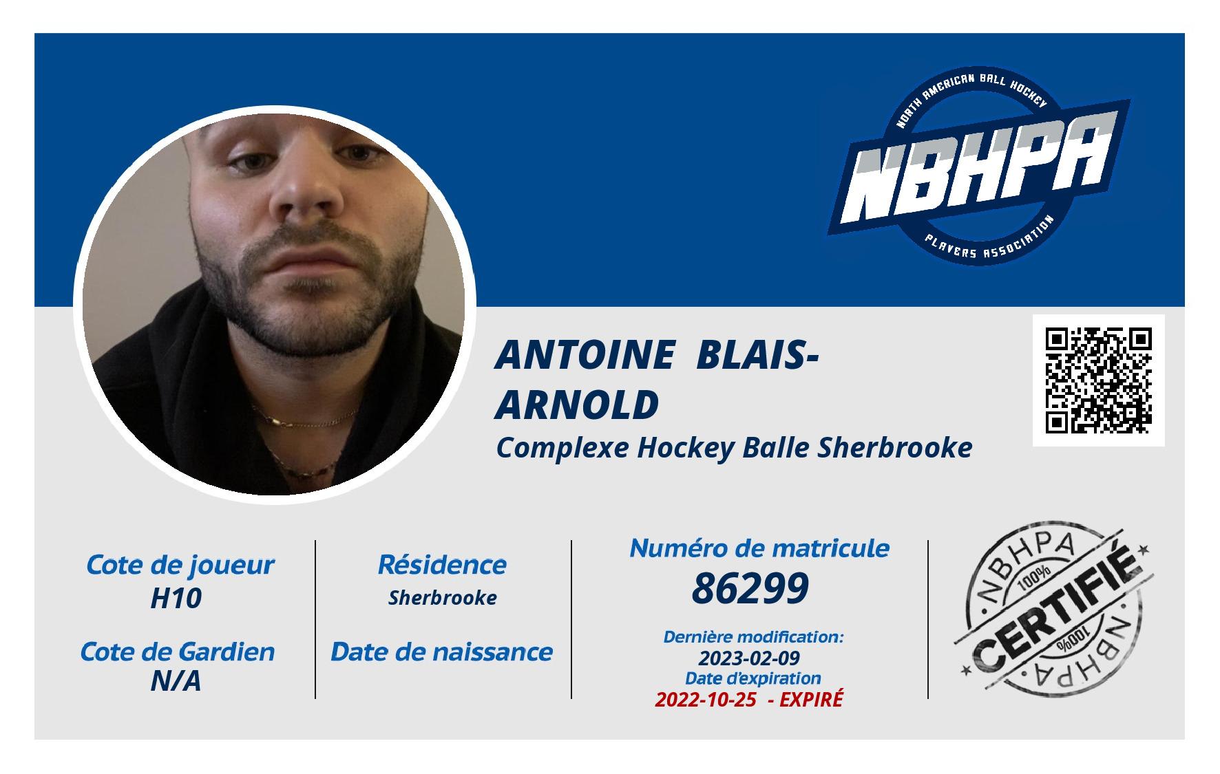 Antoine  Blais-Arnold 