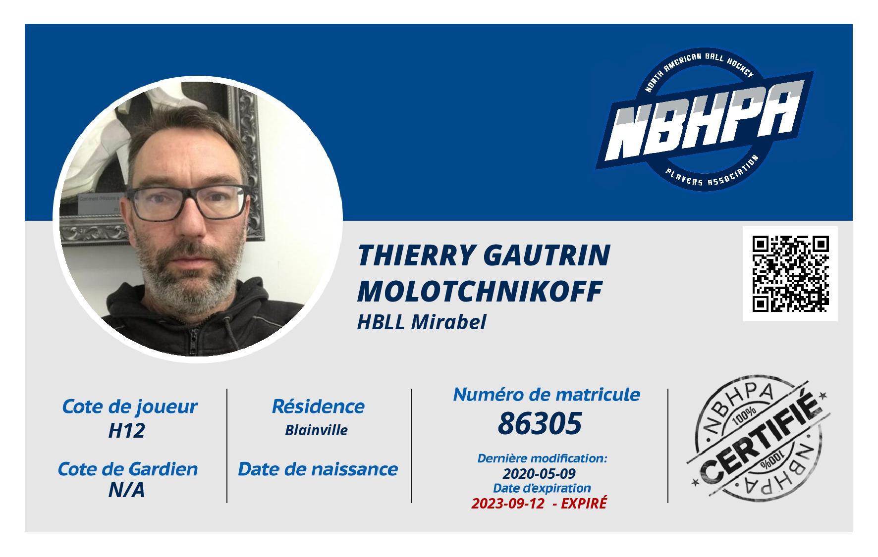 Thierry Gautrin Molotchnikoff