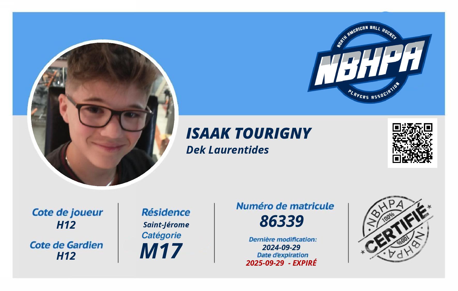 Isaak Tourigny