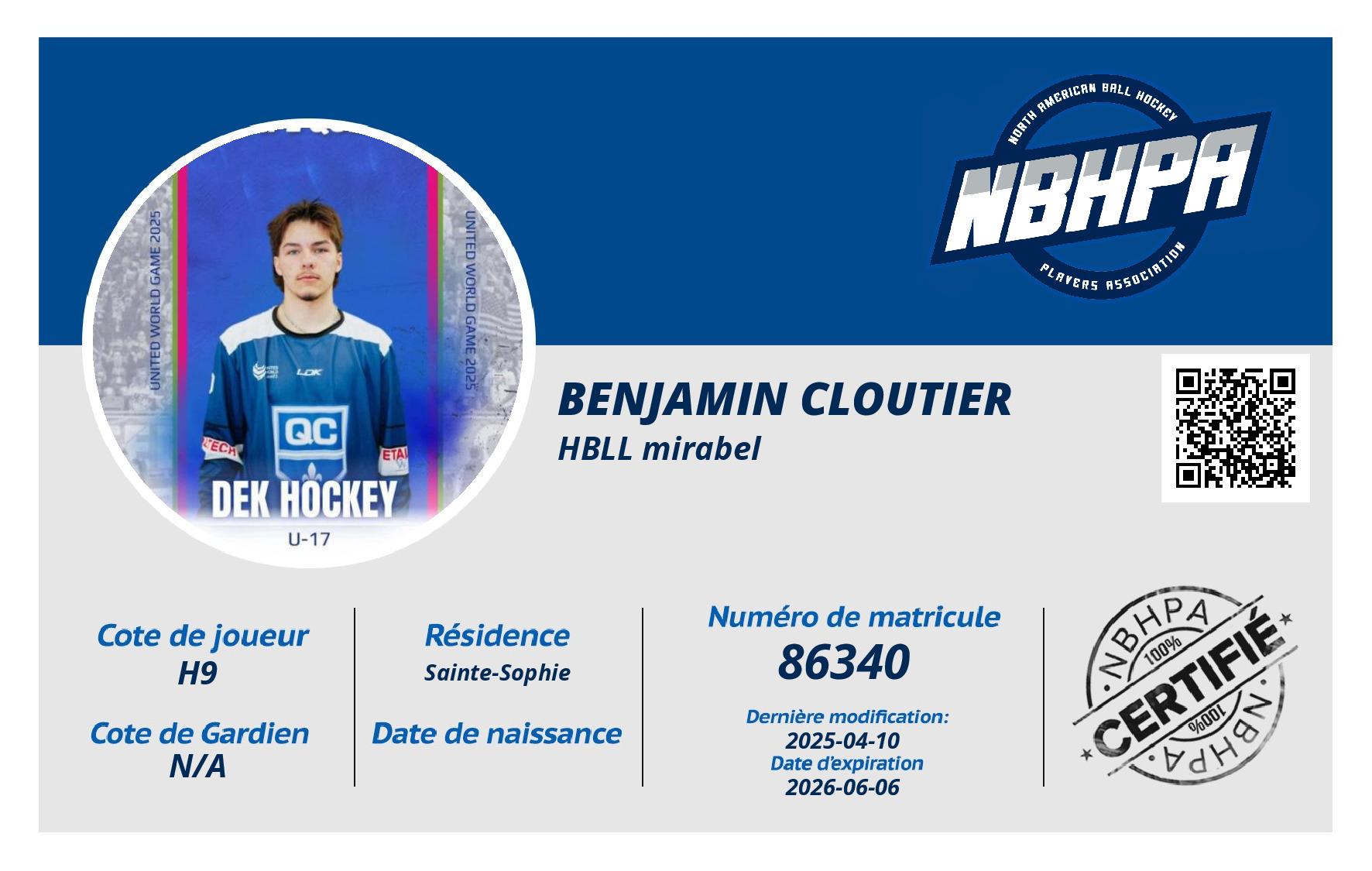 Benjamin Cloutier