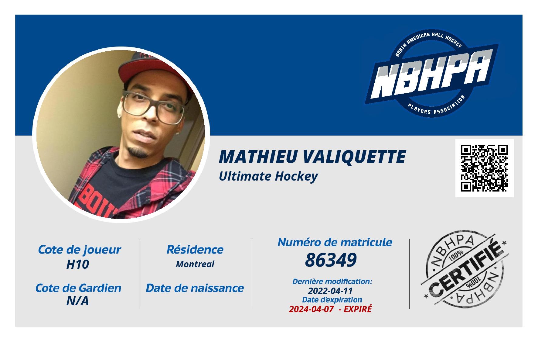 Mathieu Valiquette