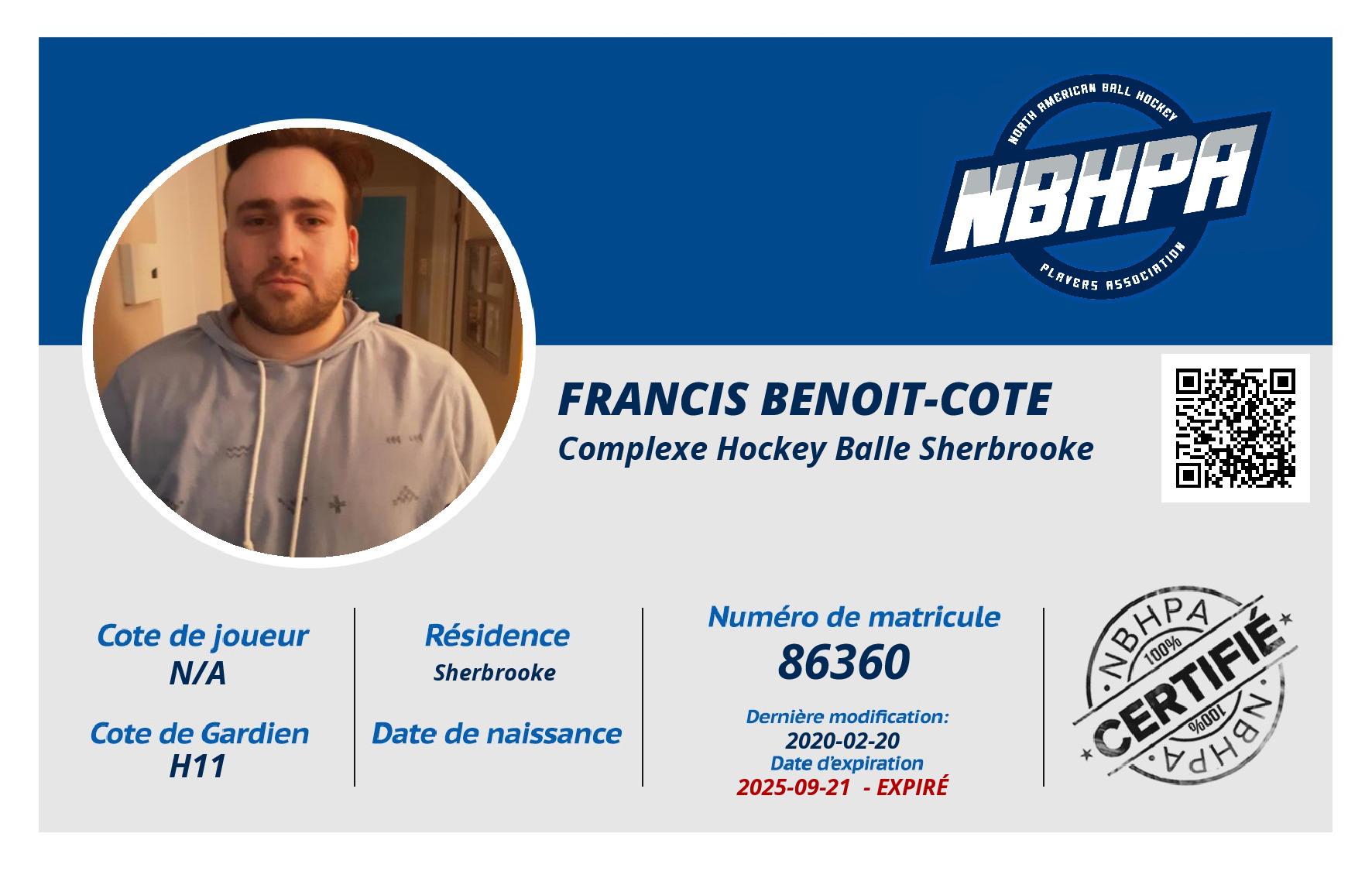 Francis Benoit-cote