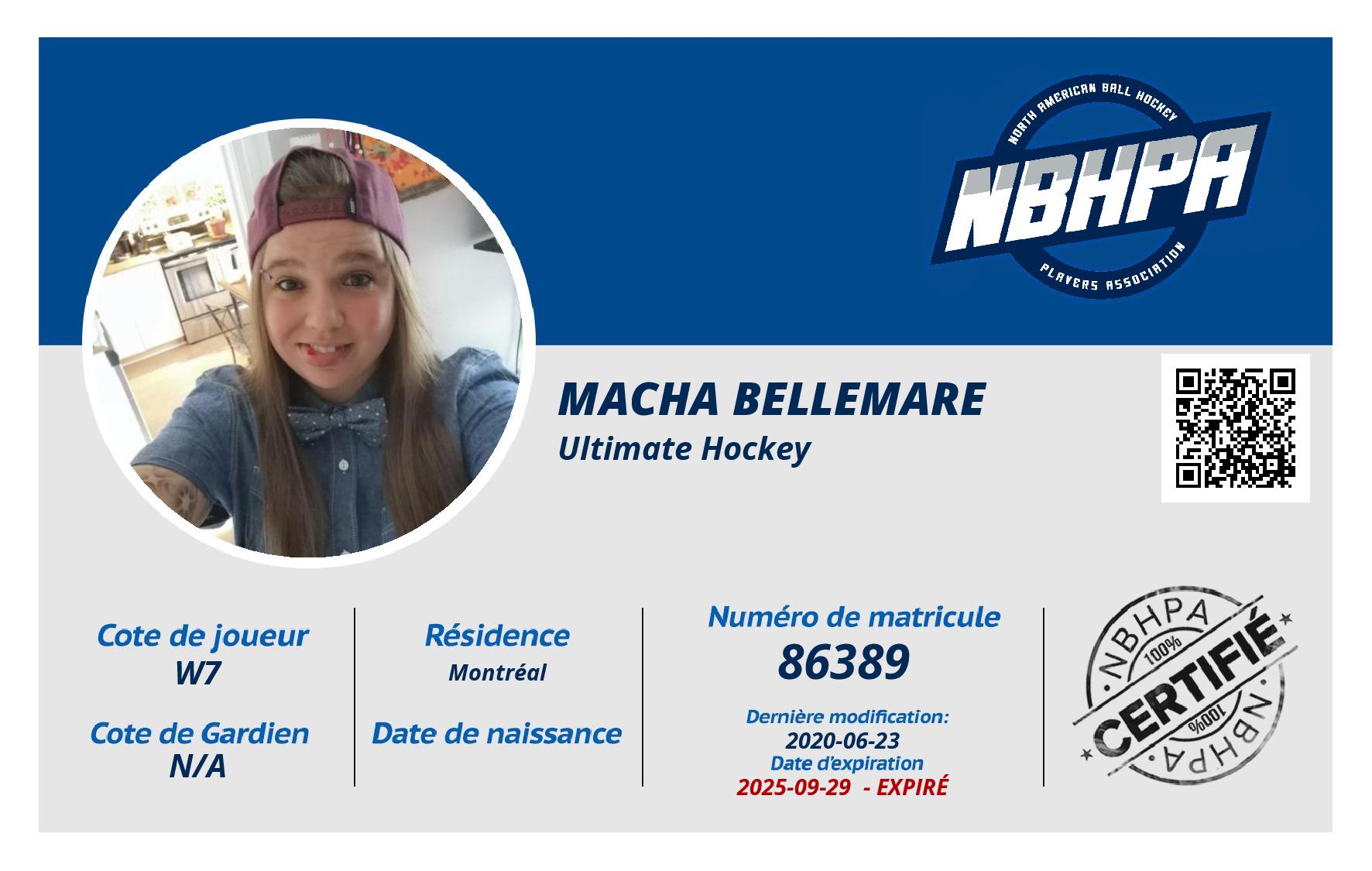 Macha Bellemare