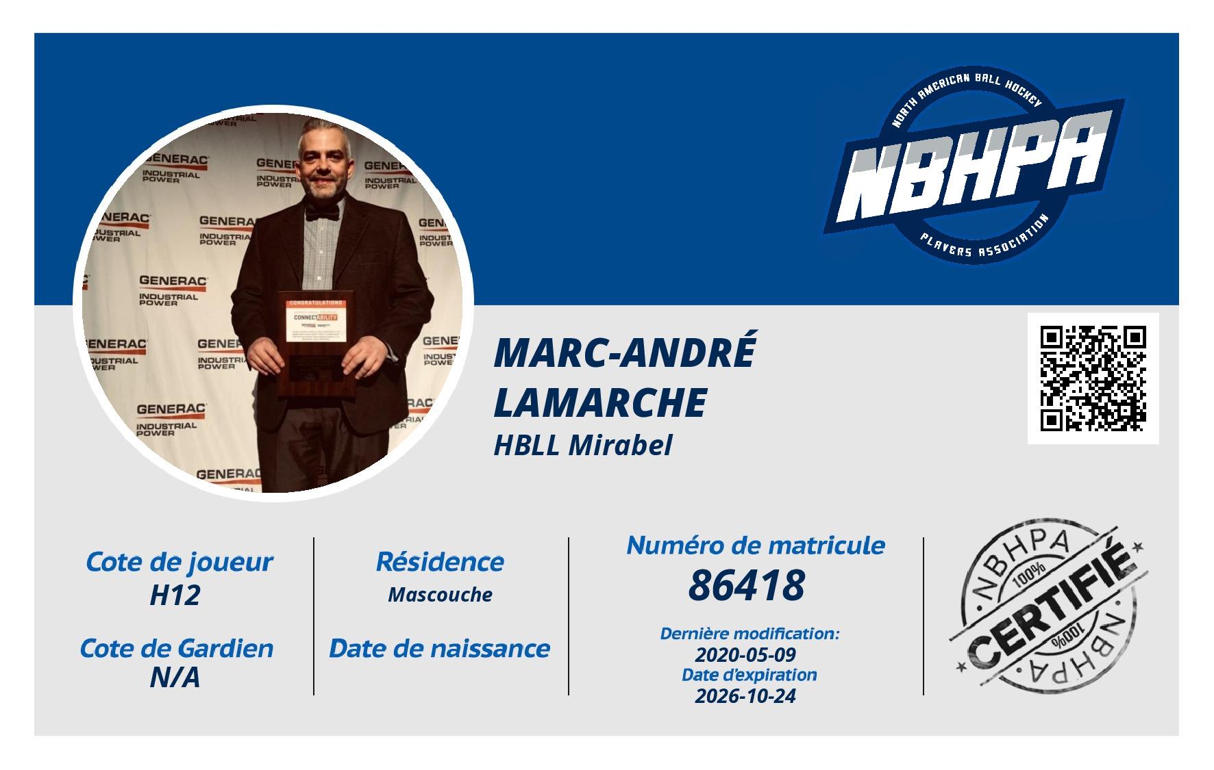 Marc-André Lamarche