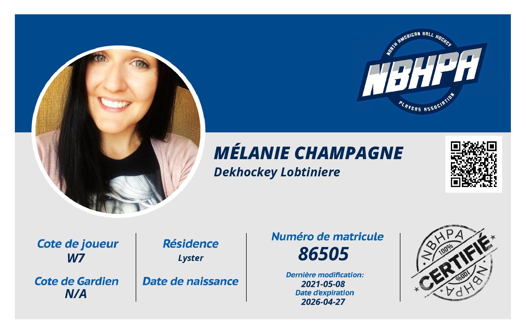 Mélanie Champagne