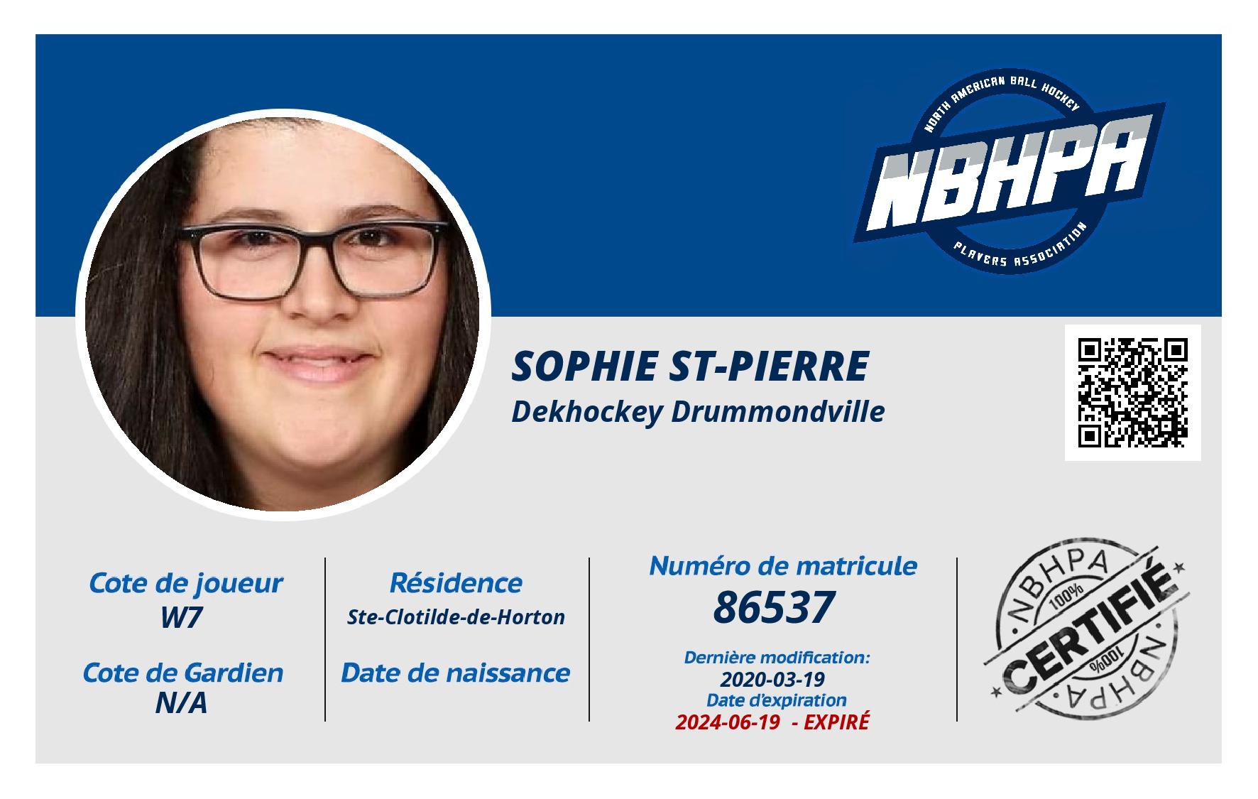 Sophie St-Pierre
