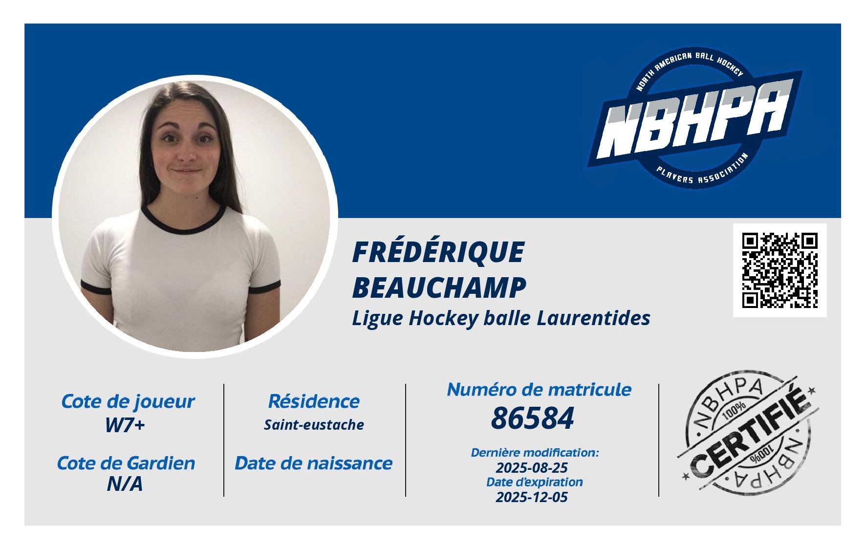 Frédérique Beauchamp