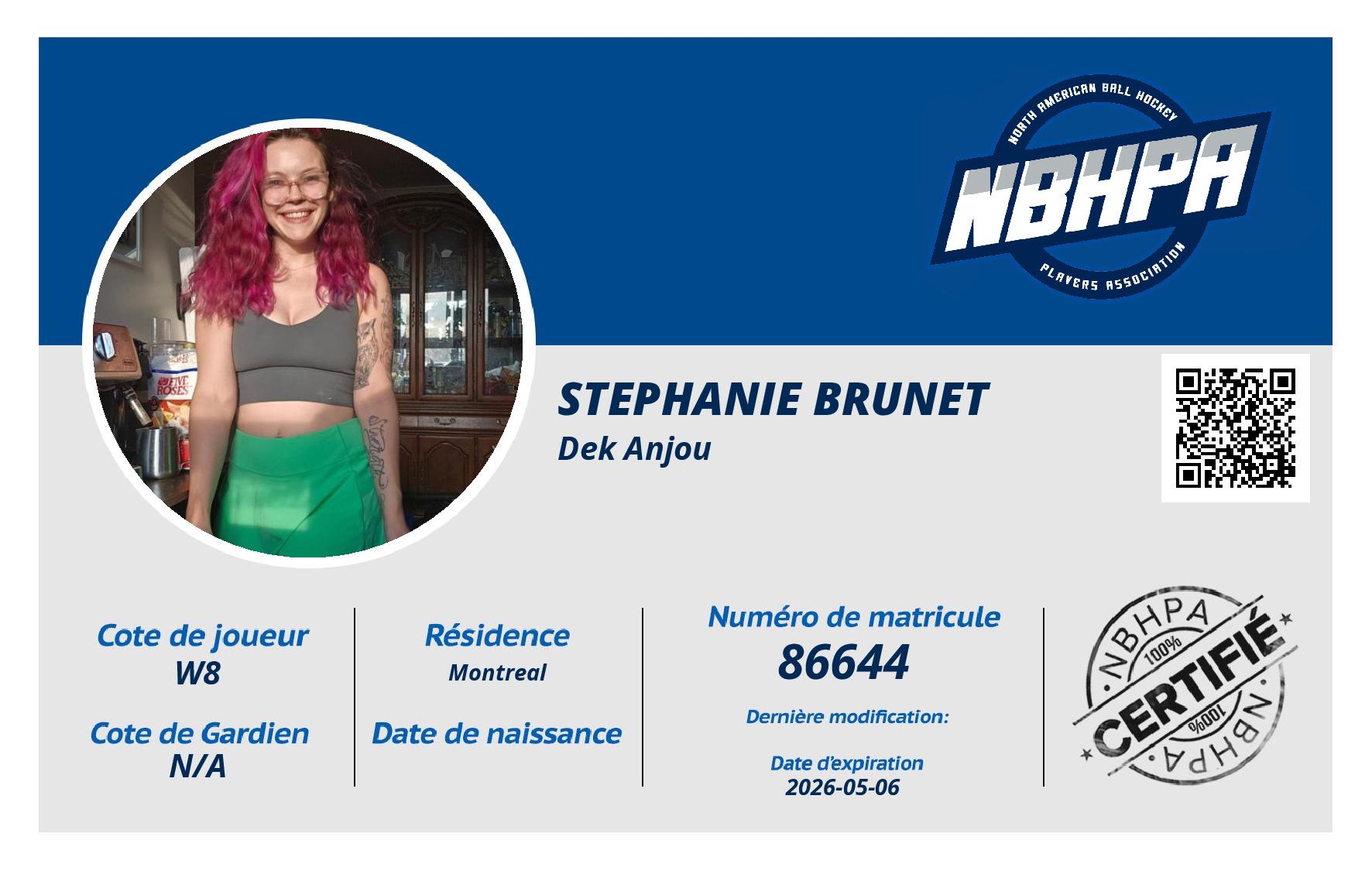 Stephanie Brunet