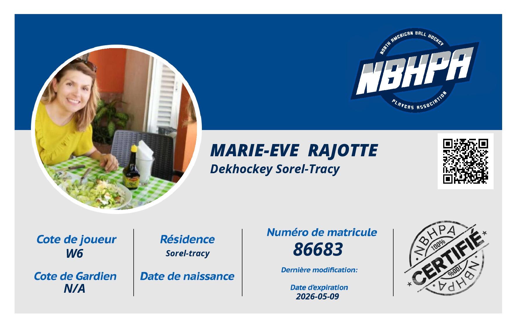 Marie-Eve  Rajotte