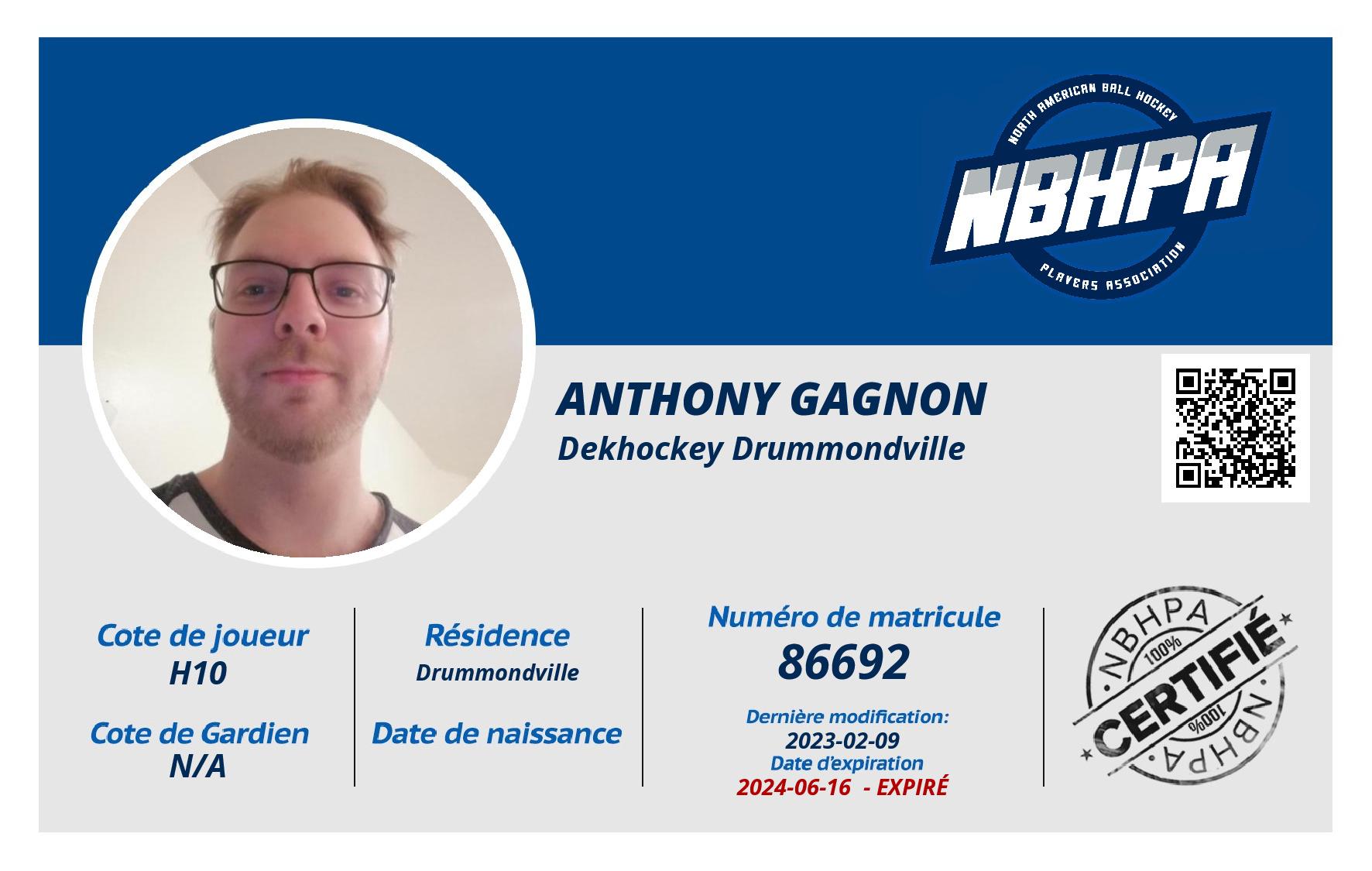 Anthony Gagnon