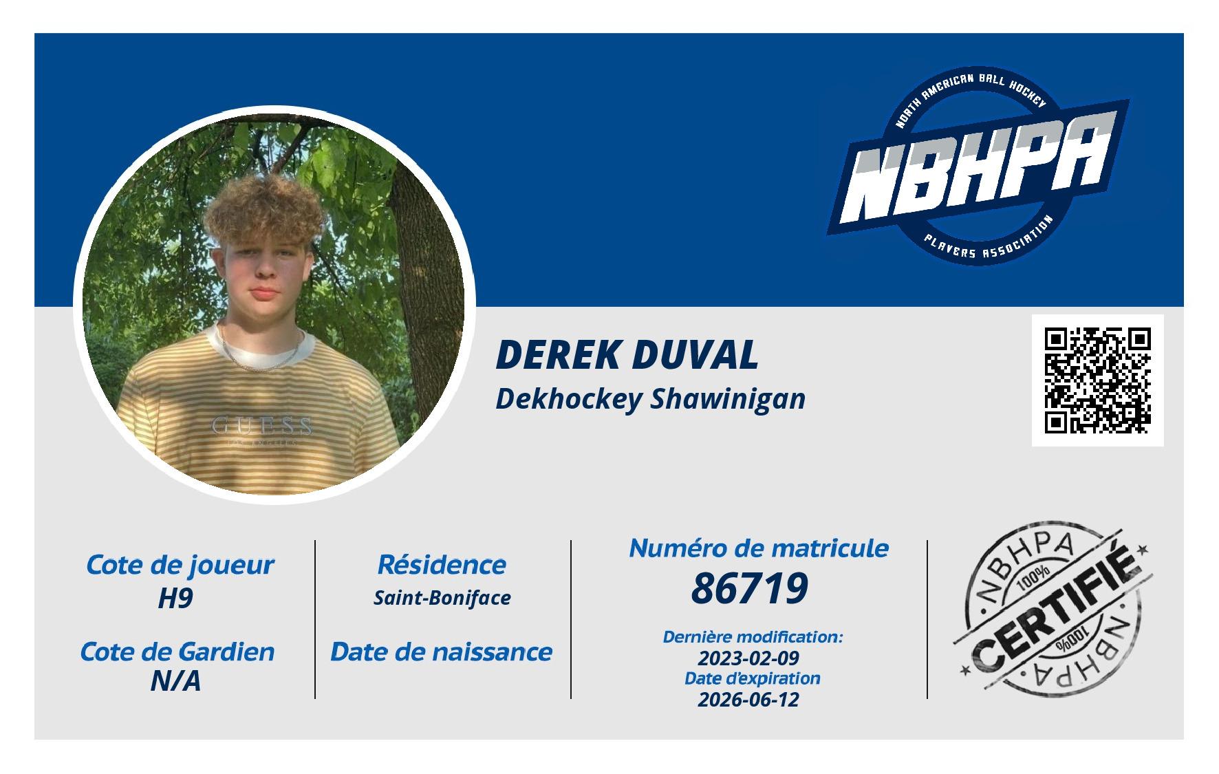 Derek Duval