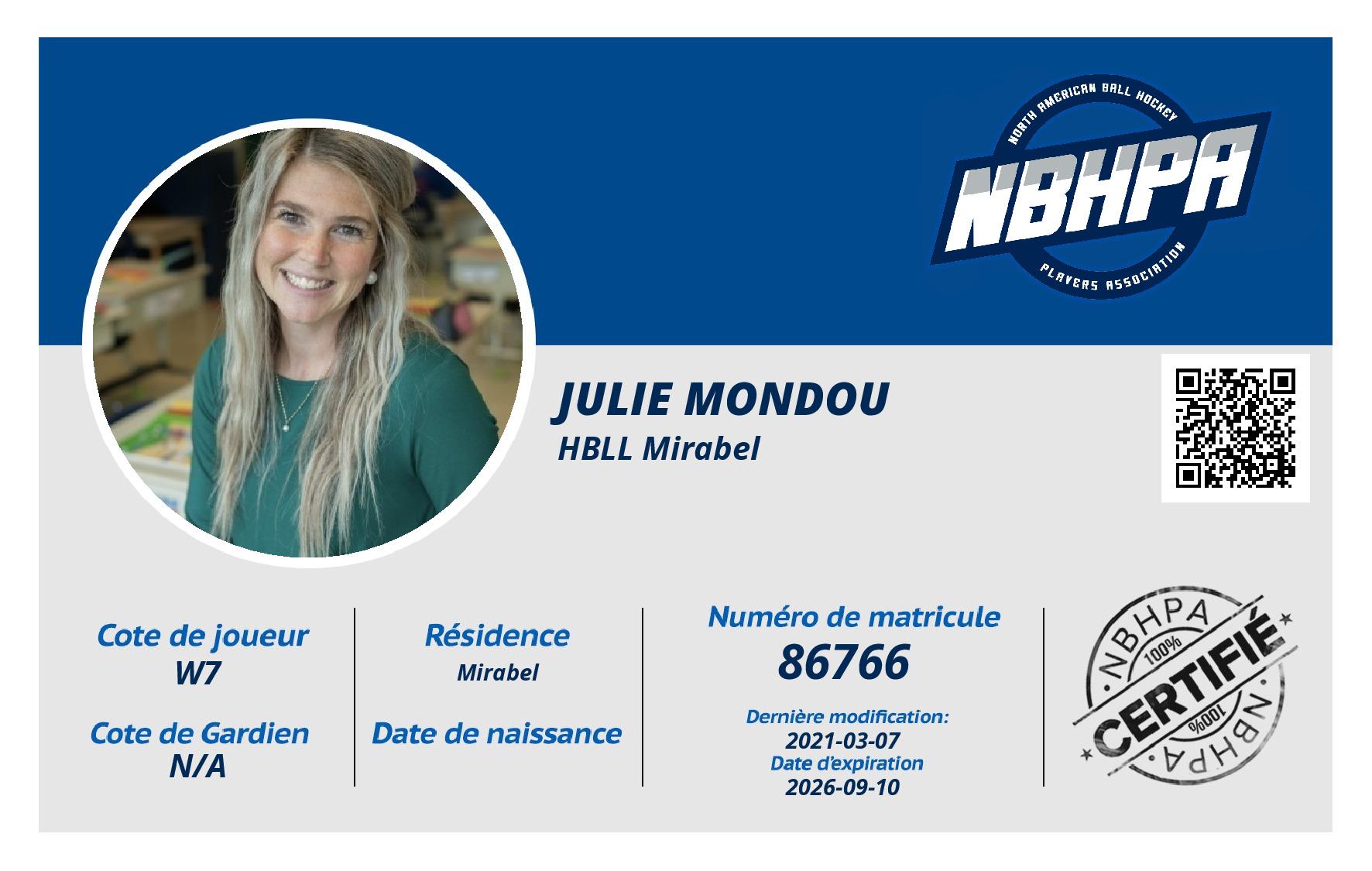 Julie Mondou